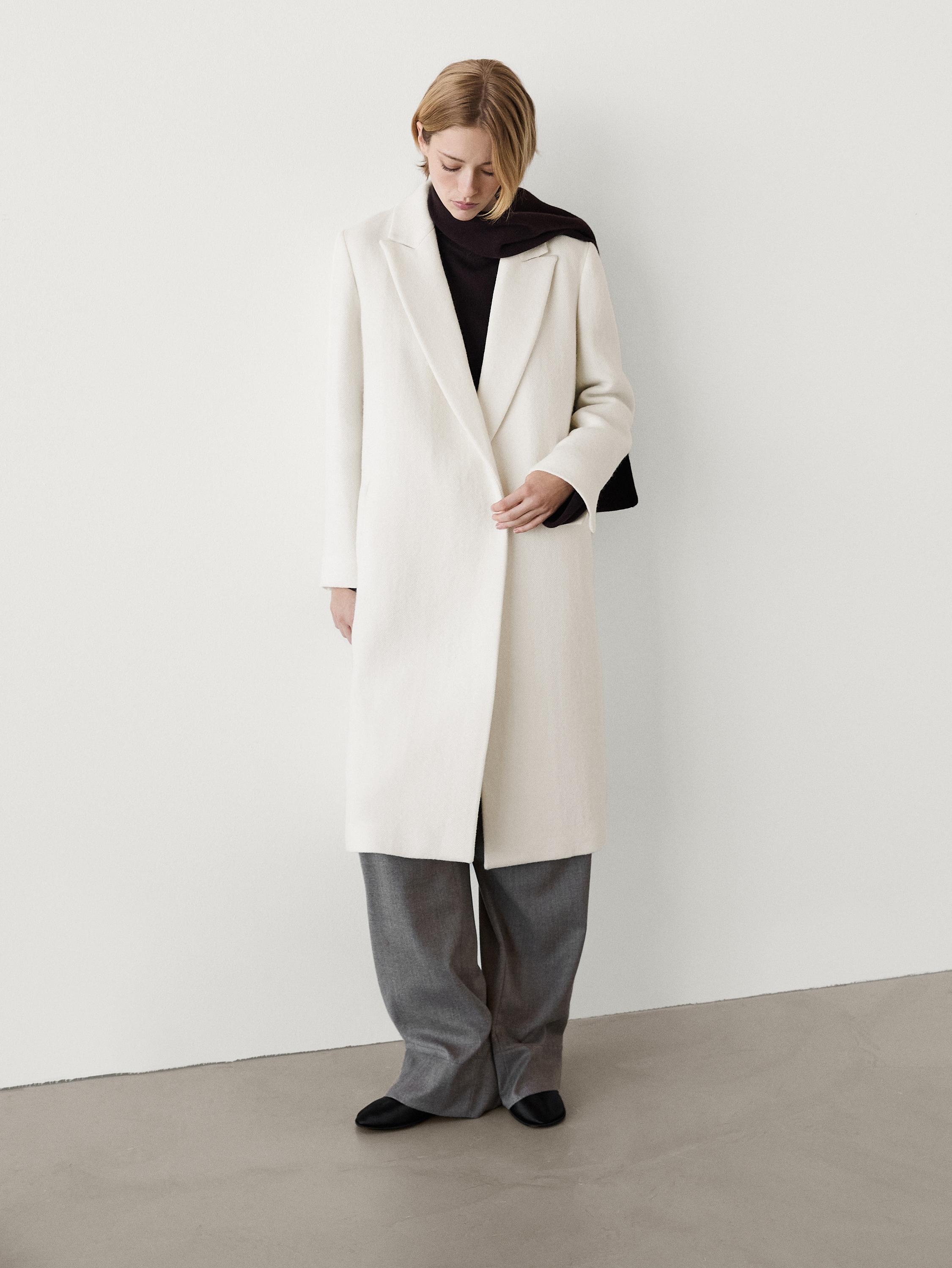 Manteau Chaud Manteau Pure Laine Femme Manteau Laine