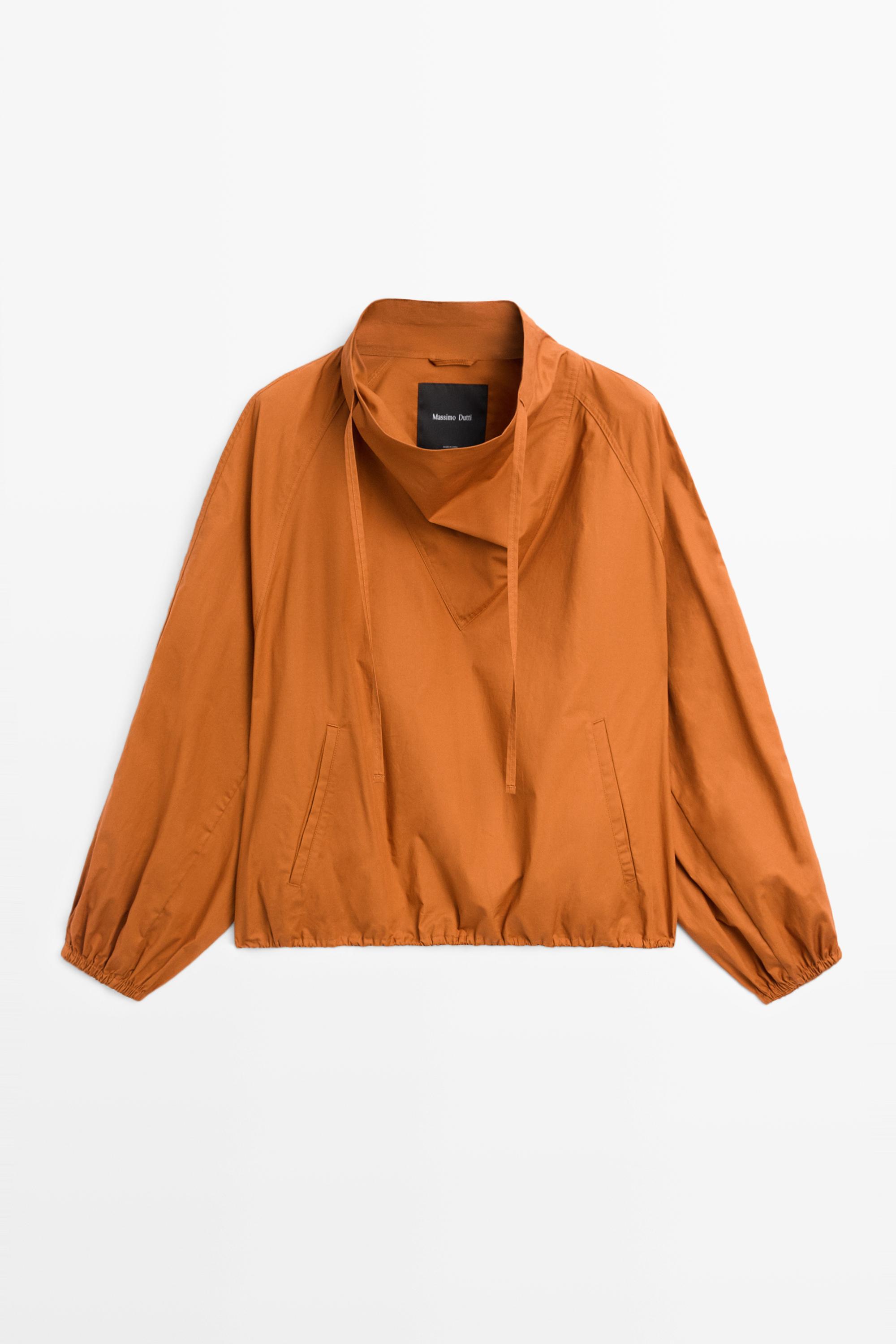 Technical bomber jacket — Orange