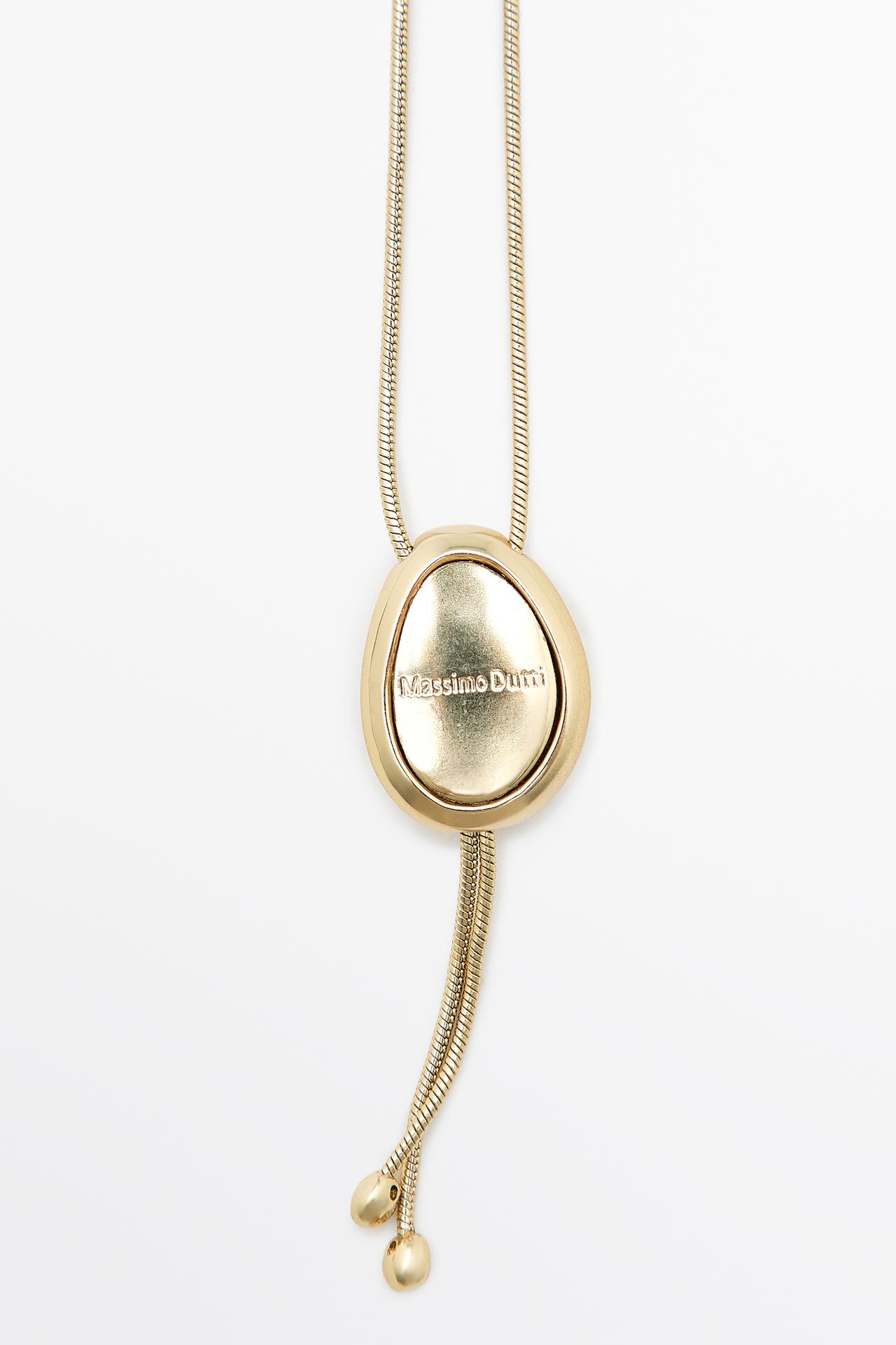 Lariat necklace — GOLDEN
