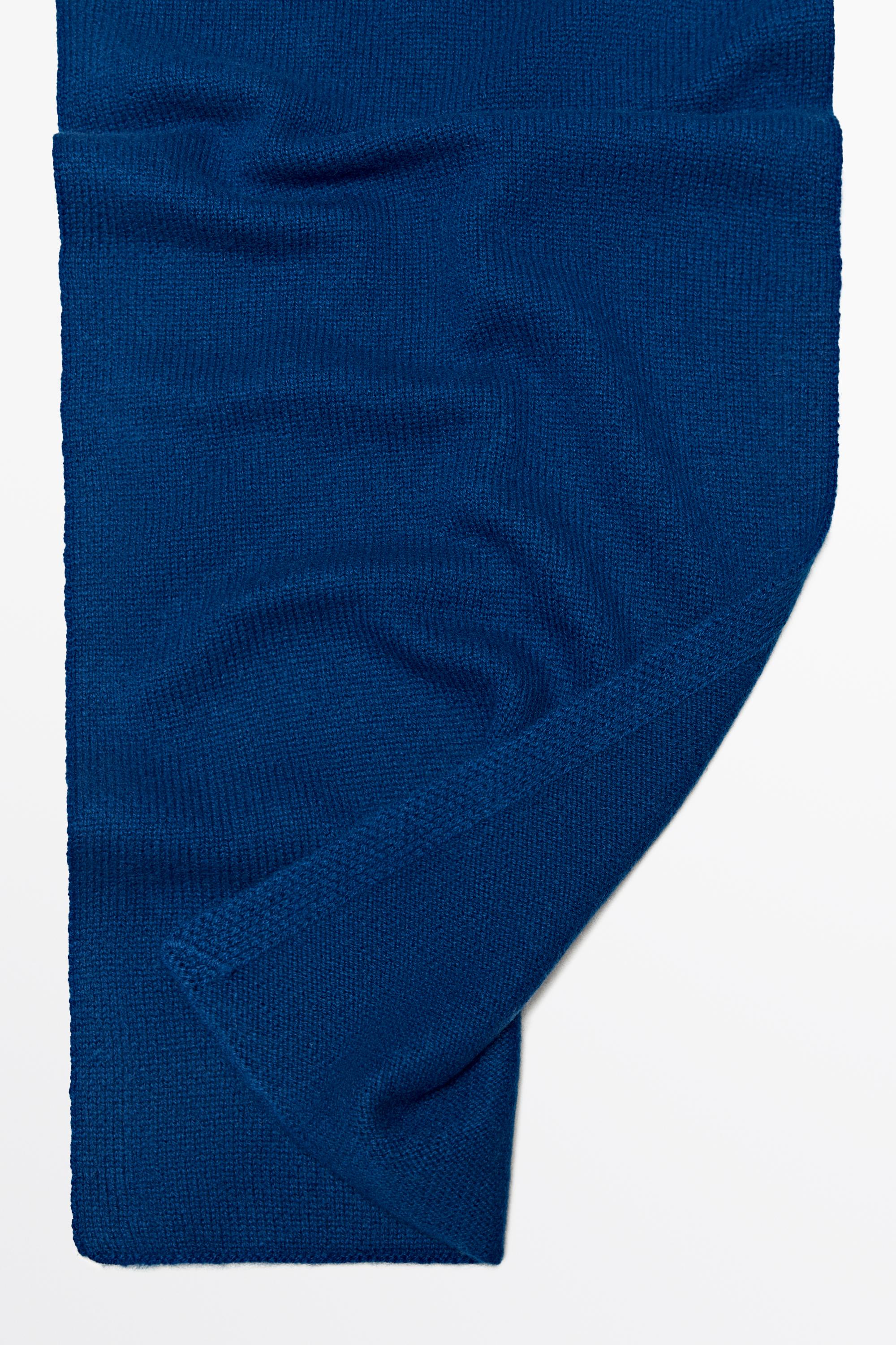 100% cashmere scarf — INK BLUE
