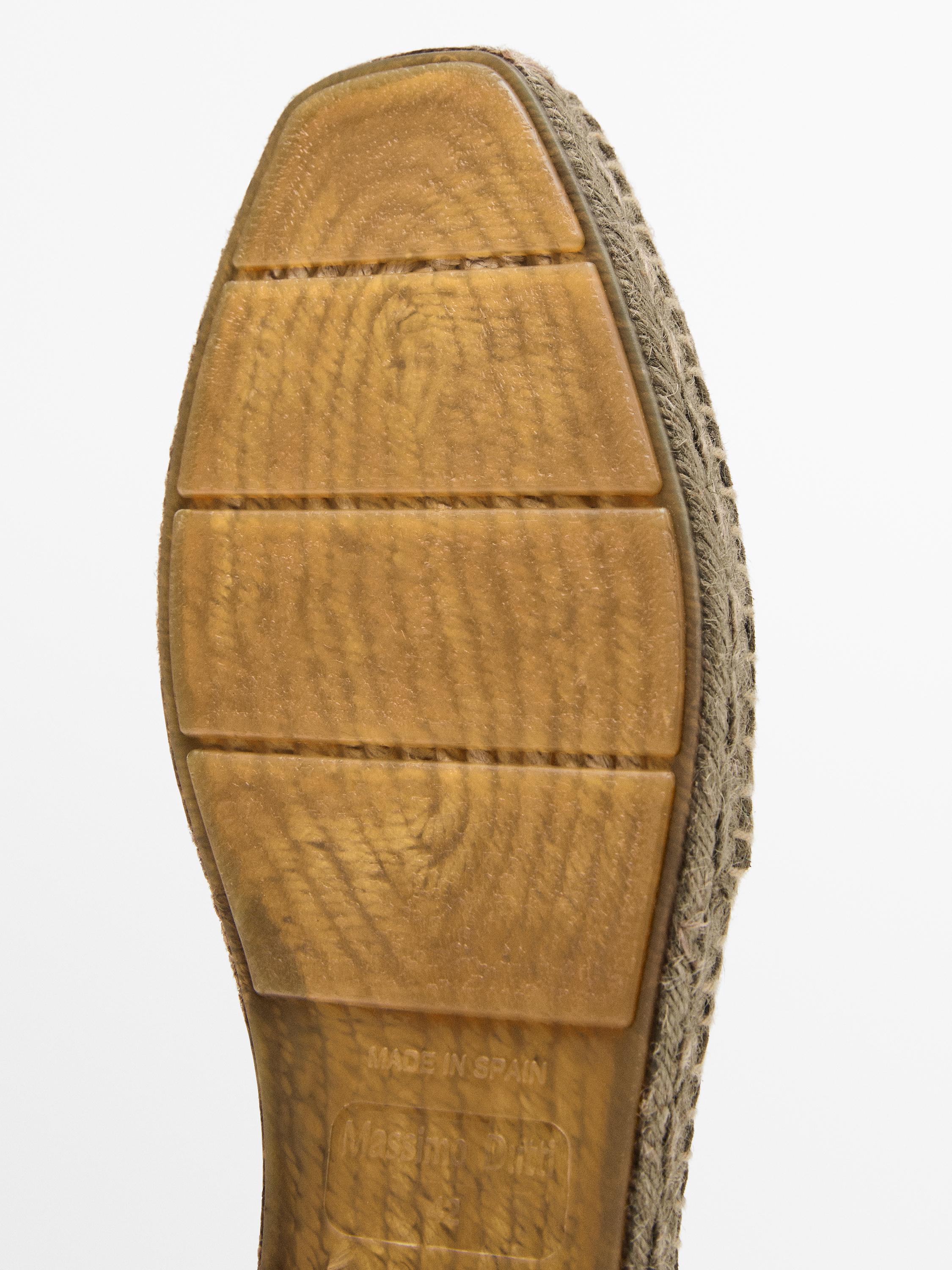 ESPADRILLES EN DAIM
