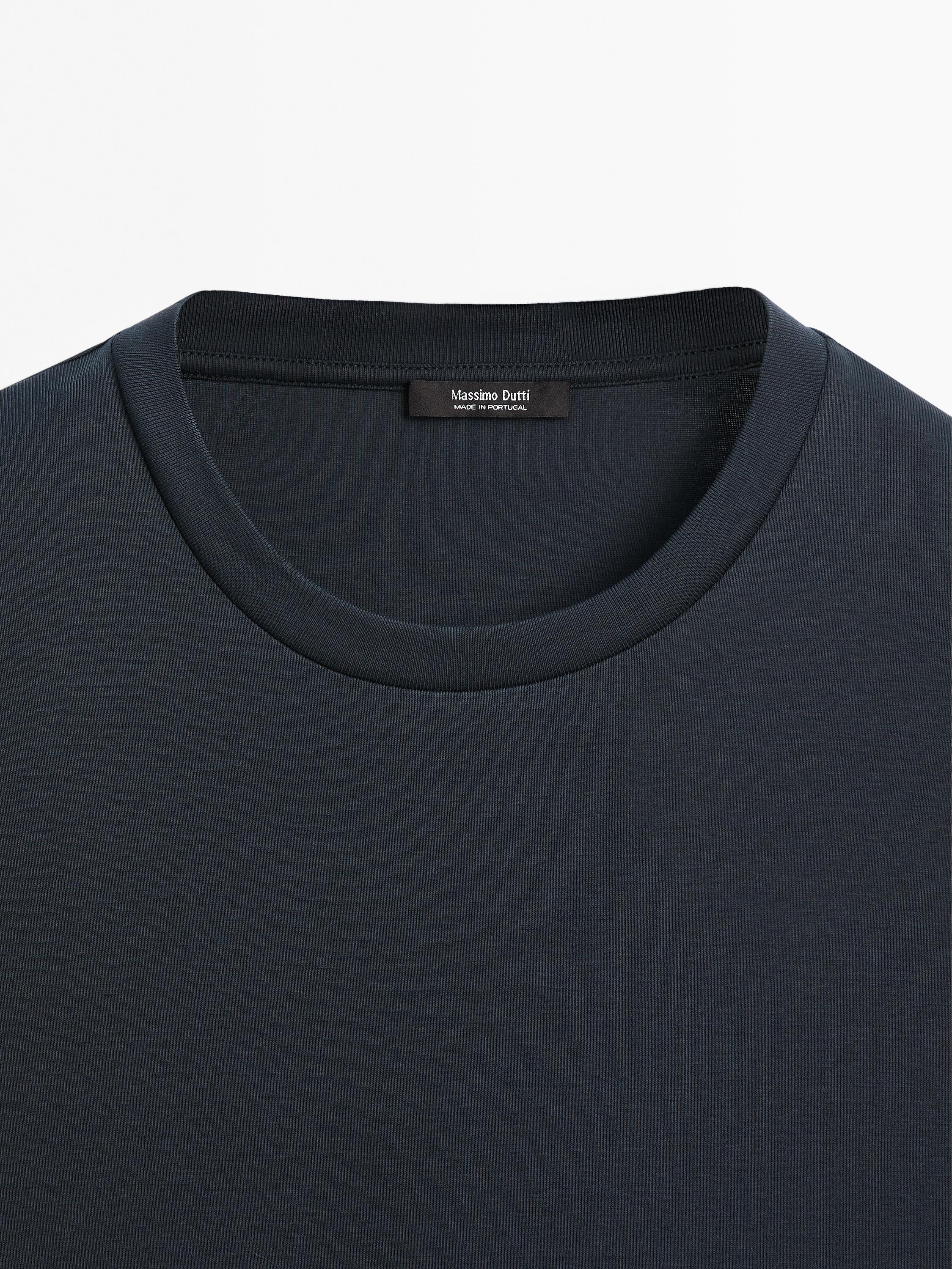 100% mercerised cotton T-shirt