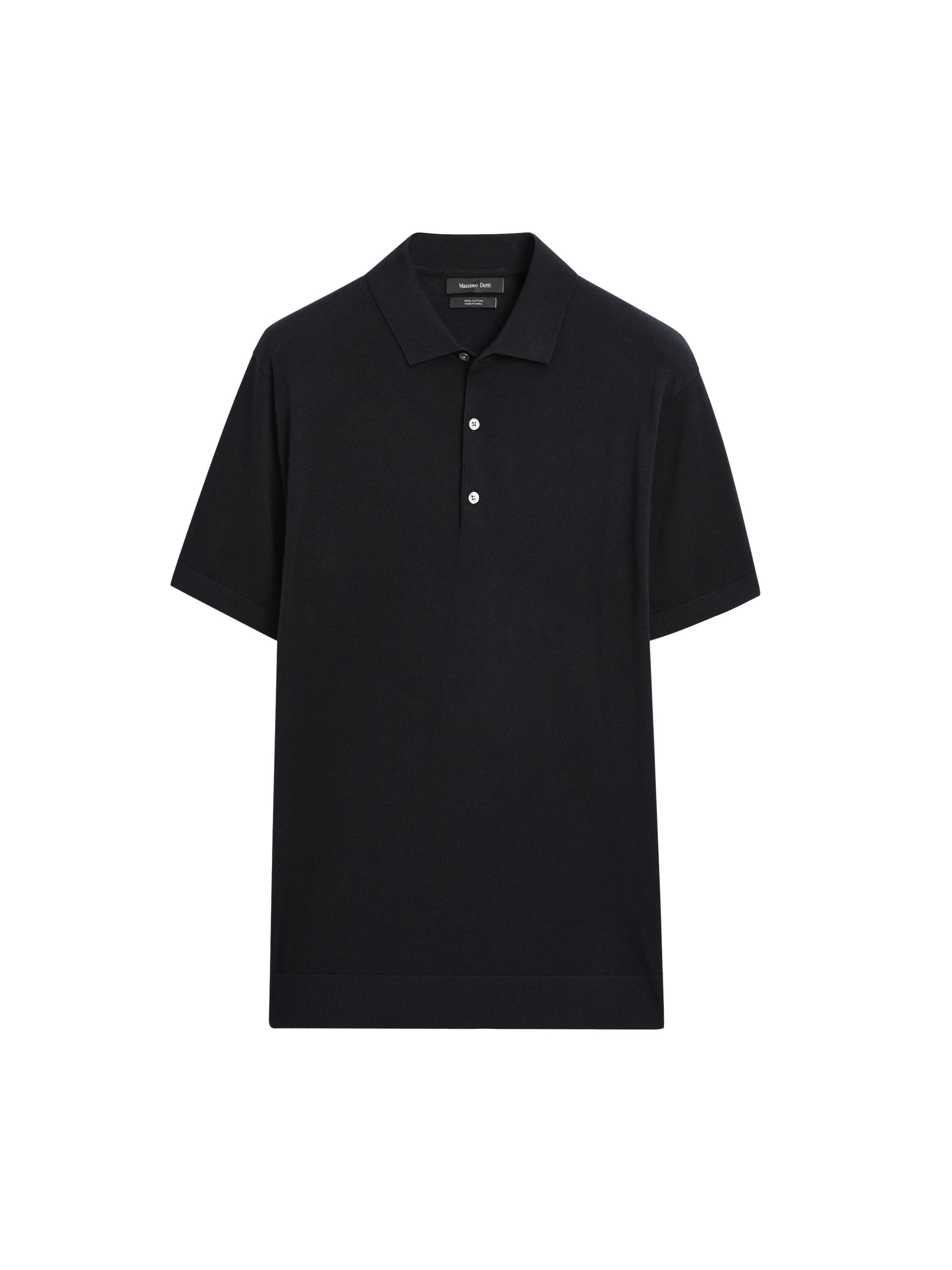 ★Massimo Dutti★ Short sleeve cotton knit polo shirt 01000213432-c.jpg?ts=
