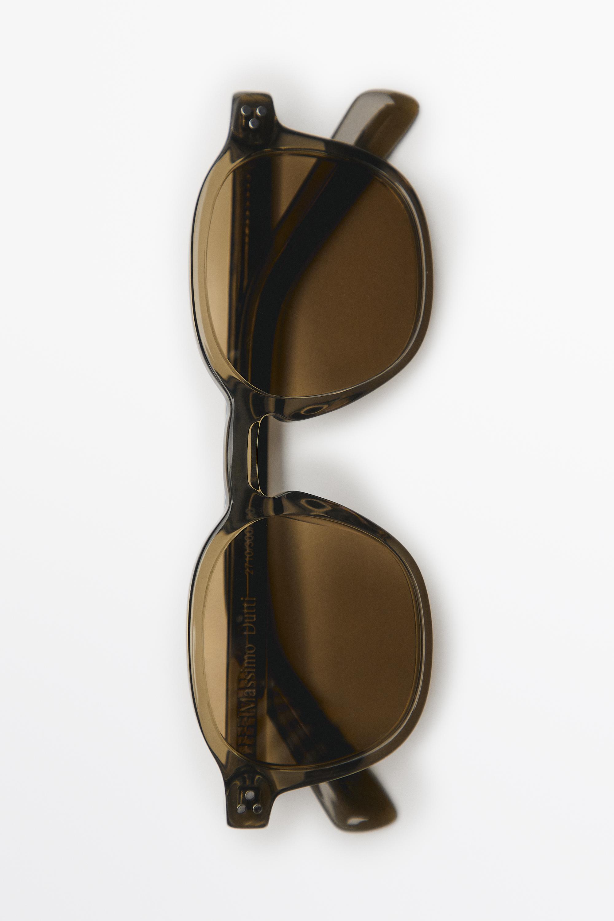 Round sunglasses — MOLE BROWN