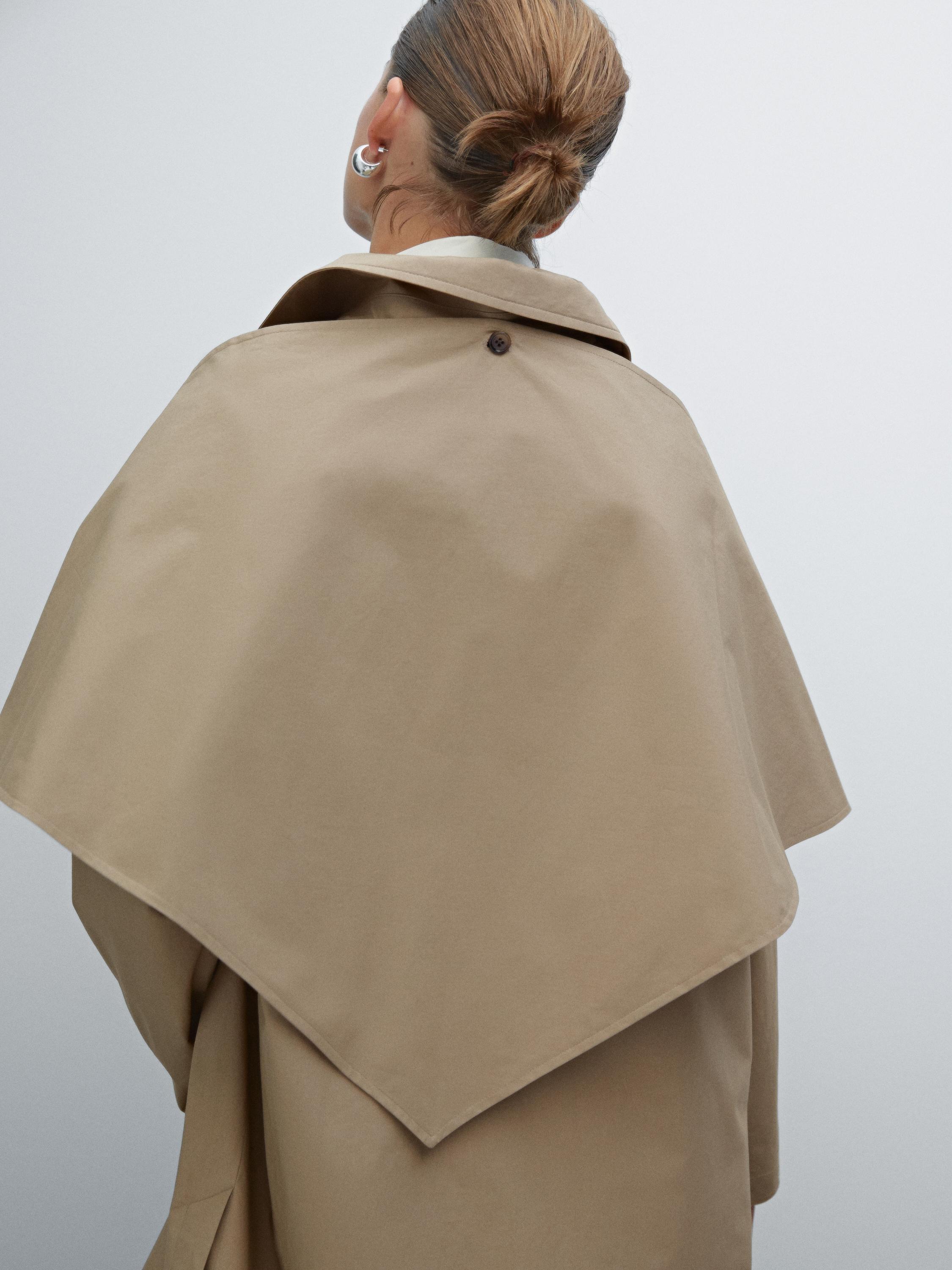 Trench foulard amovible