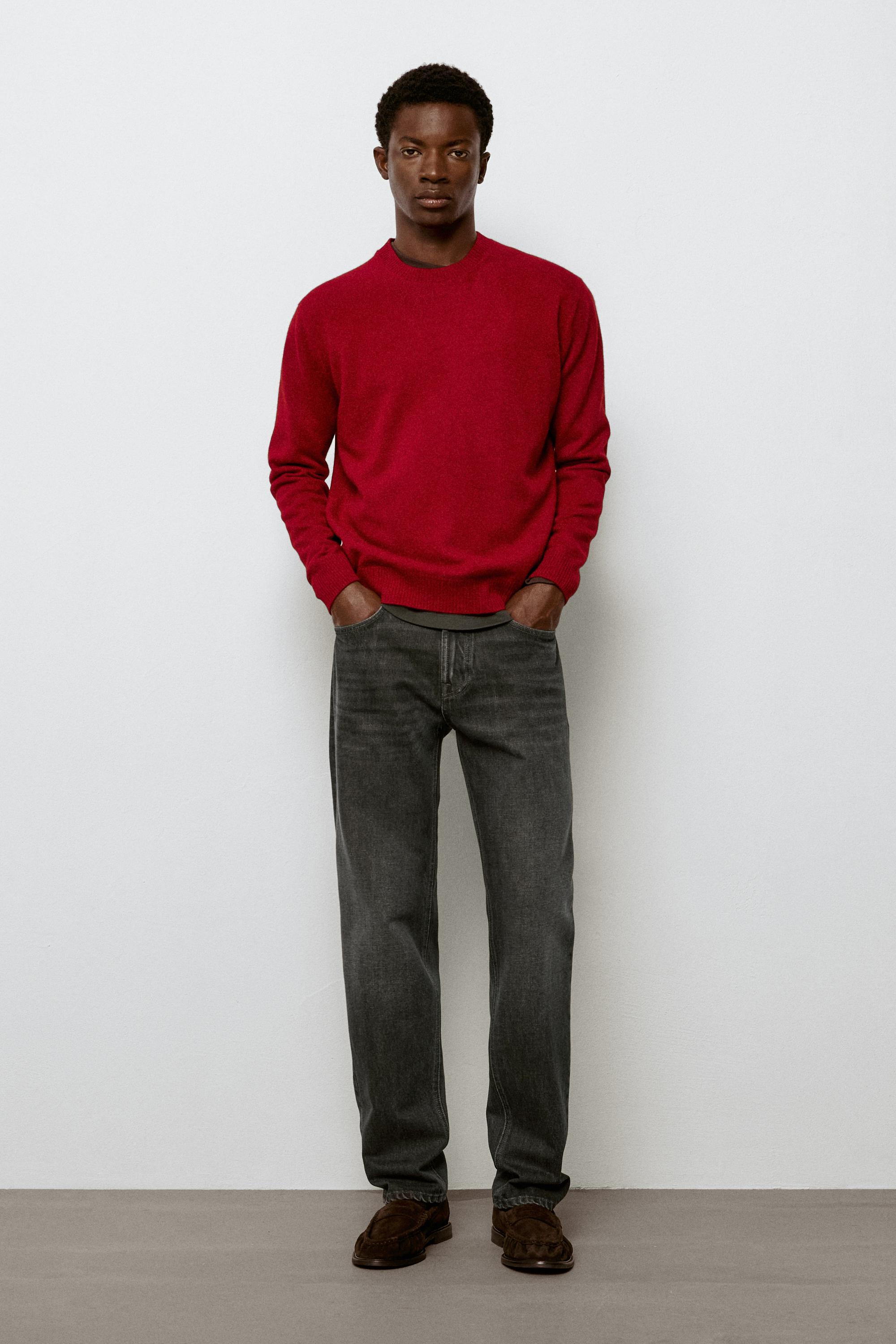 Tapered fit jeans — GREY