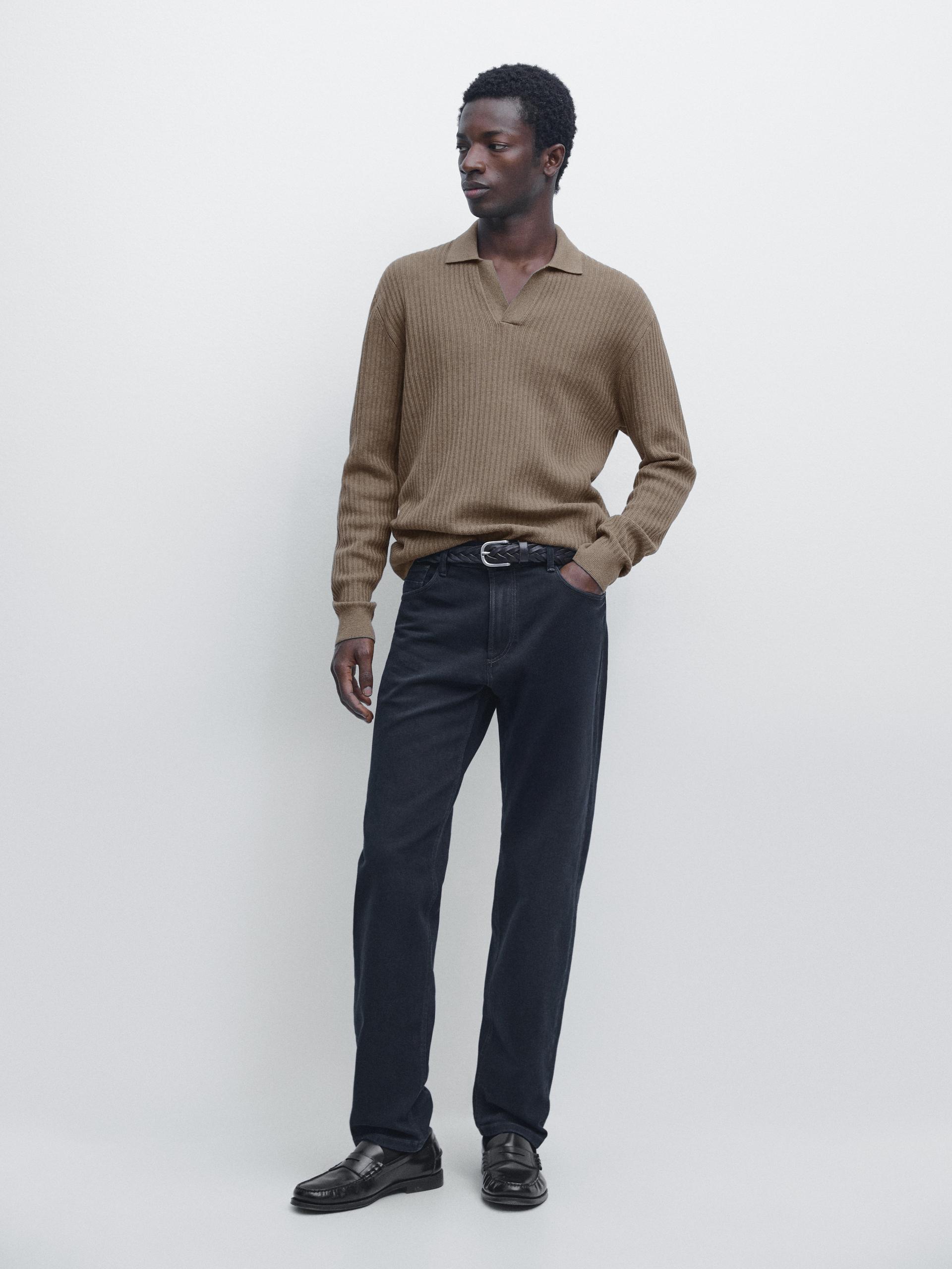 Pantaloni Jeans Slim Fit Leggeri - Azzurro - 31 (It 46) - Massimo Dutti - Maschile