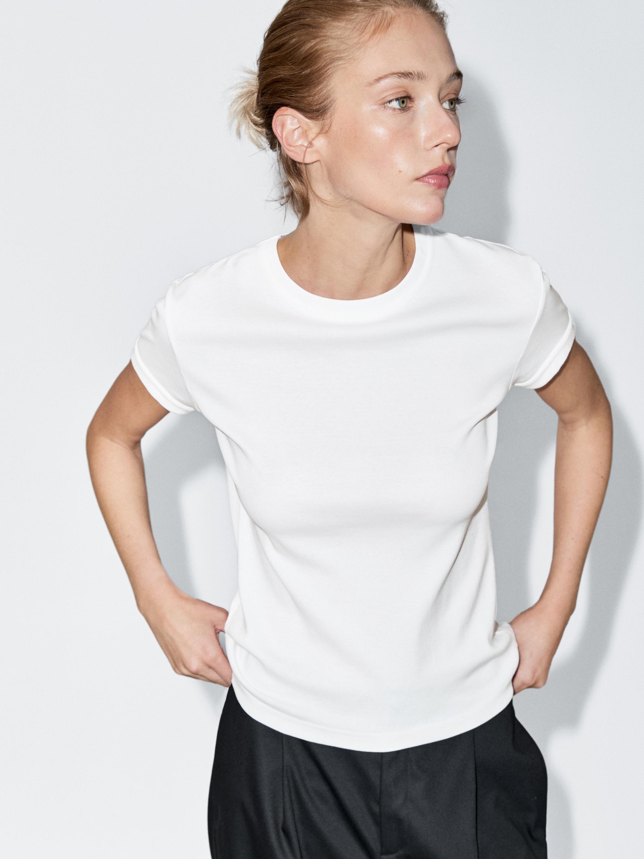 100% cotton short-sleeve T-shirt