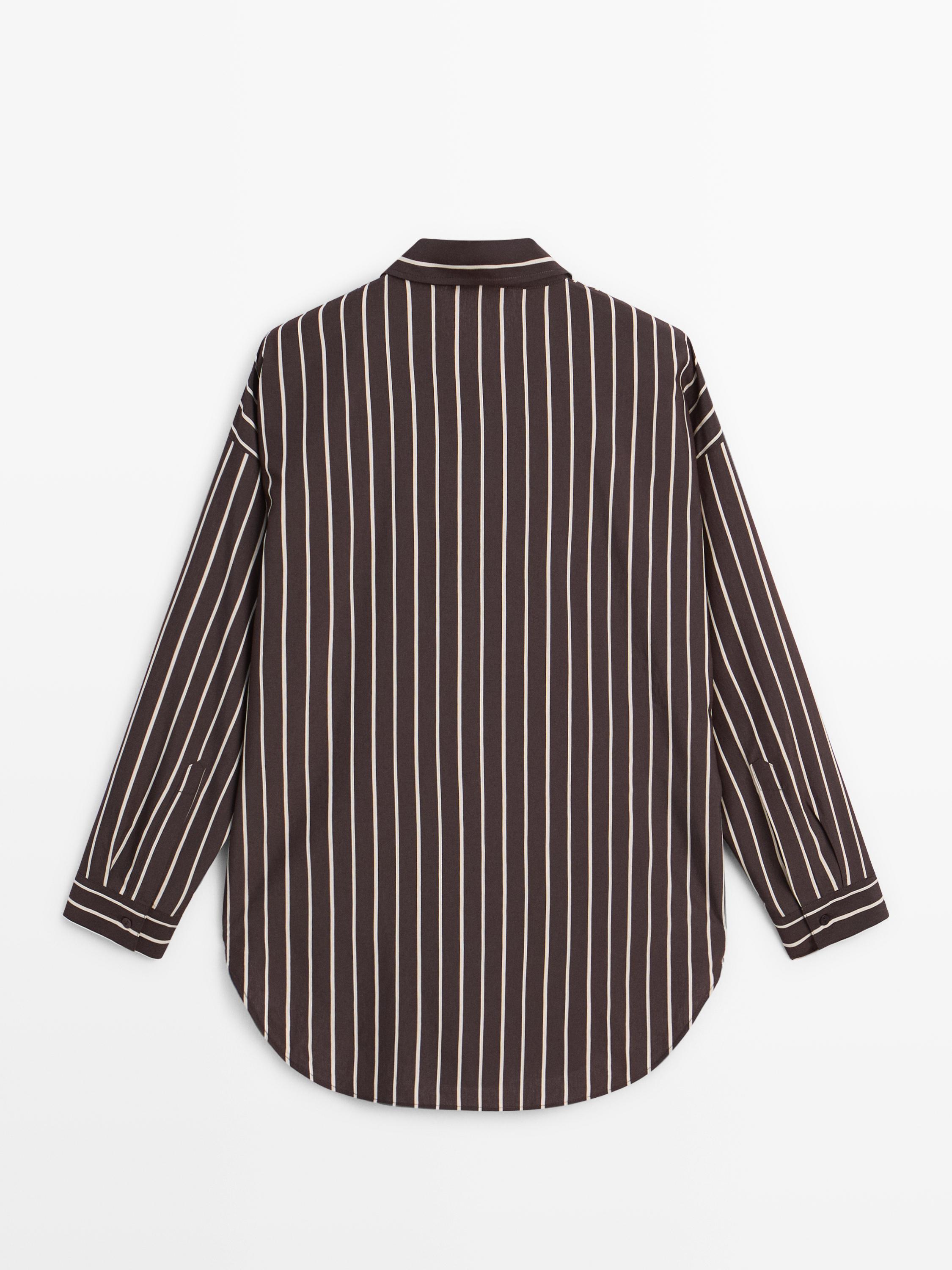Camisa rayas holgada