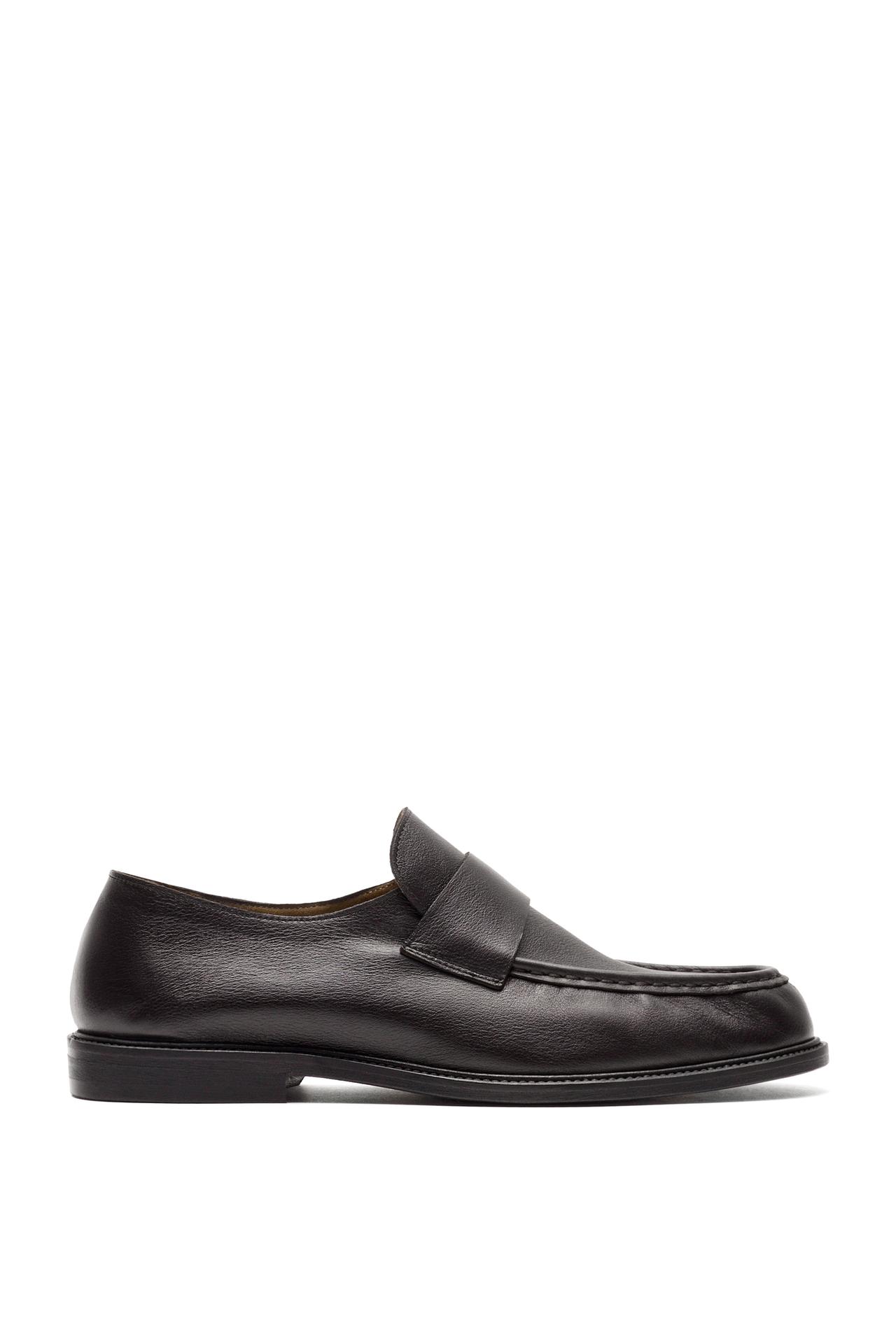 Soft leather moc toe loafer - LIMITED EDITION — BROWN