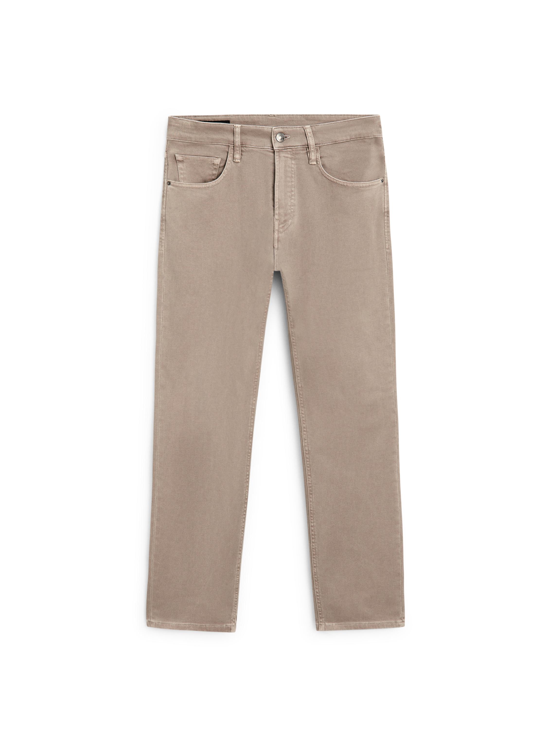 Tapered fit jeans — MINK