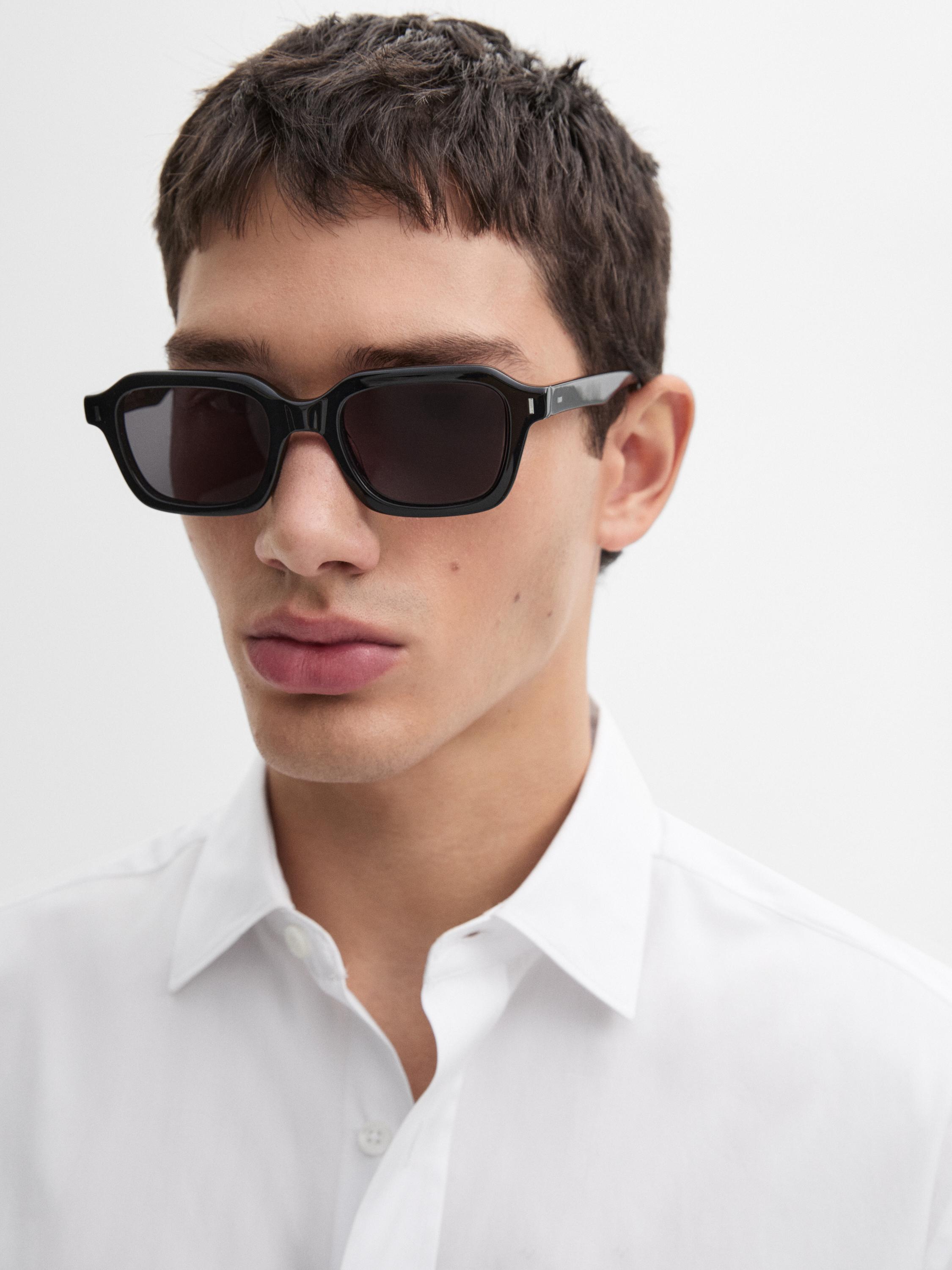 Regular fit cotton poplin shirt