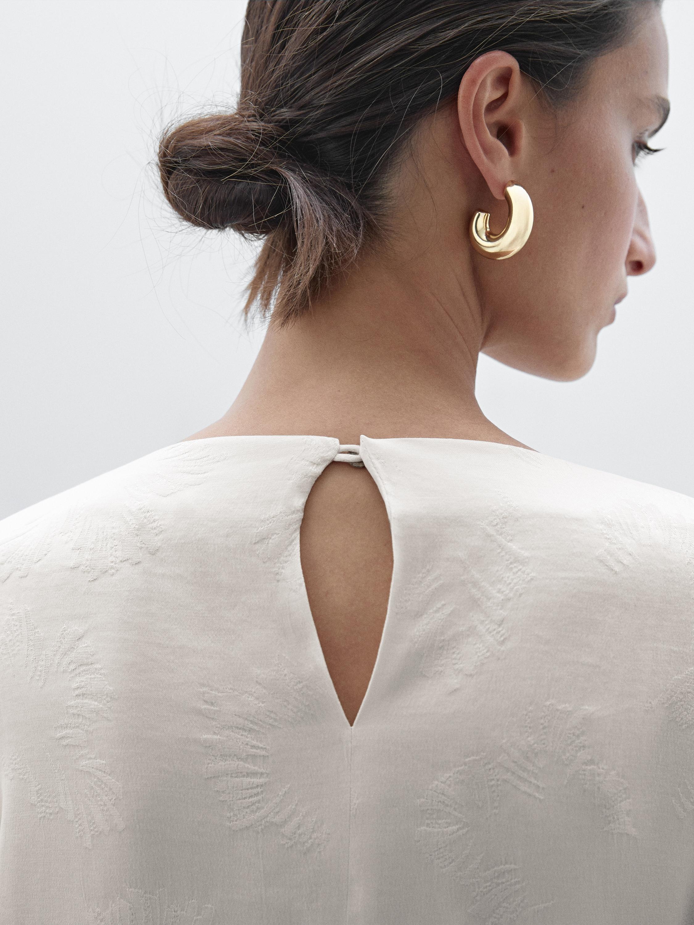 Top fluide manche cape