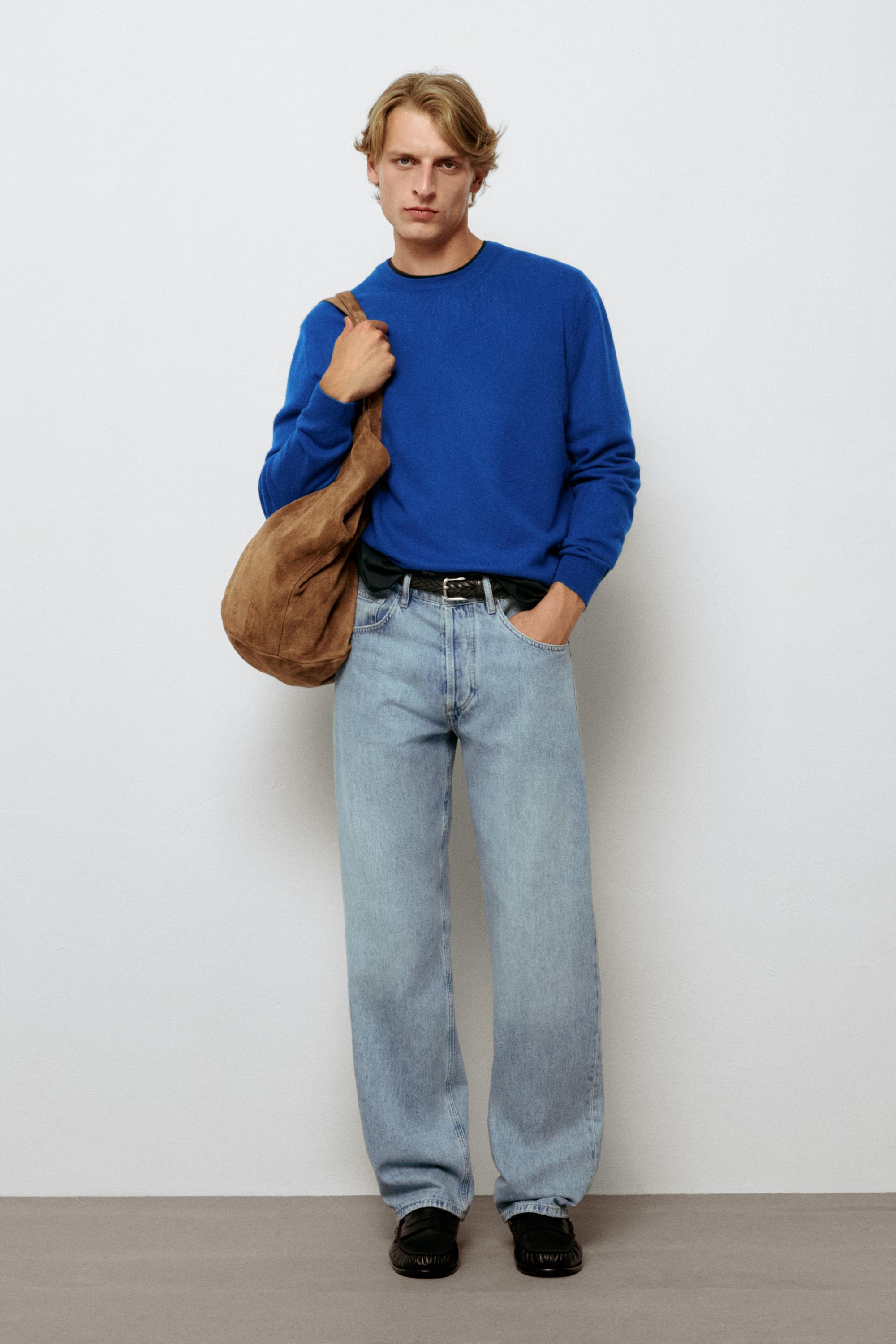 Wide-leg jeans — Light Blue