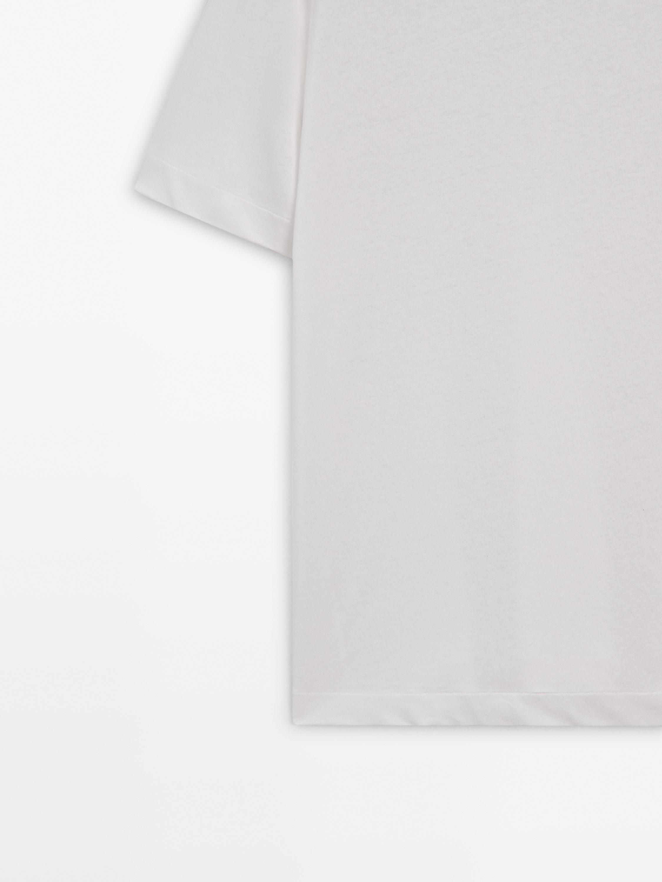 Camiseta ligera mezcla lino