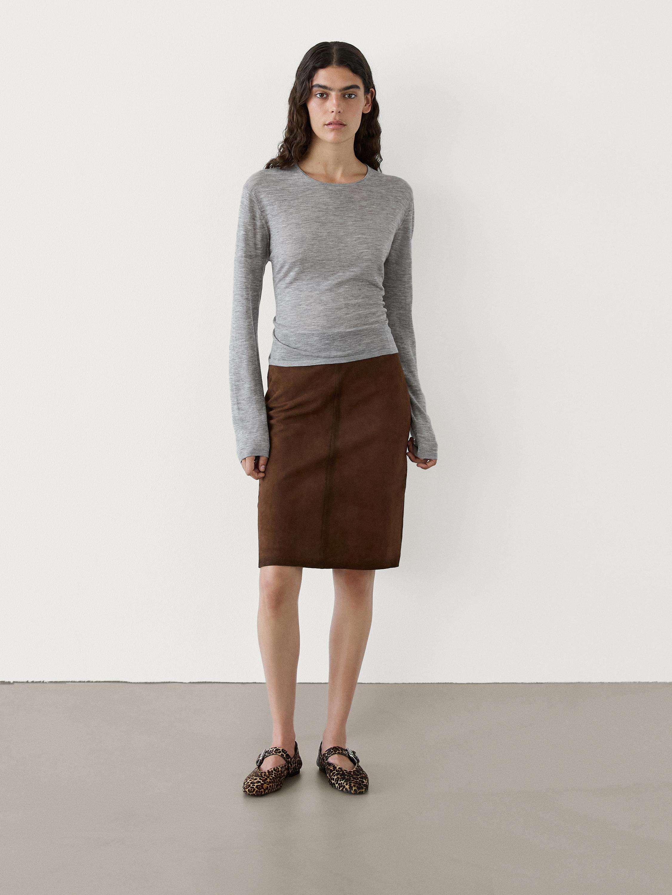 100% wool knit sweater