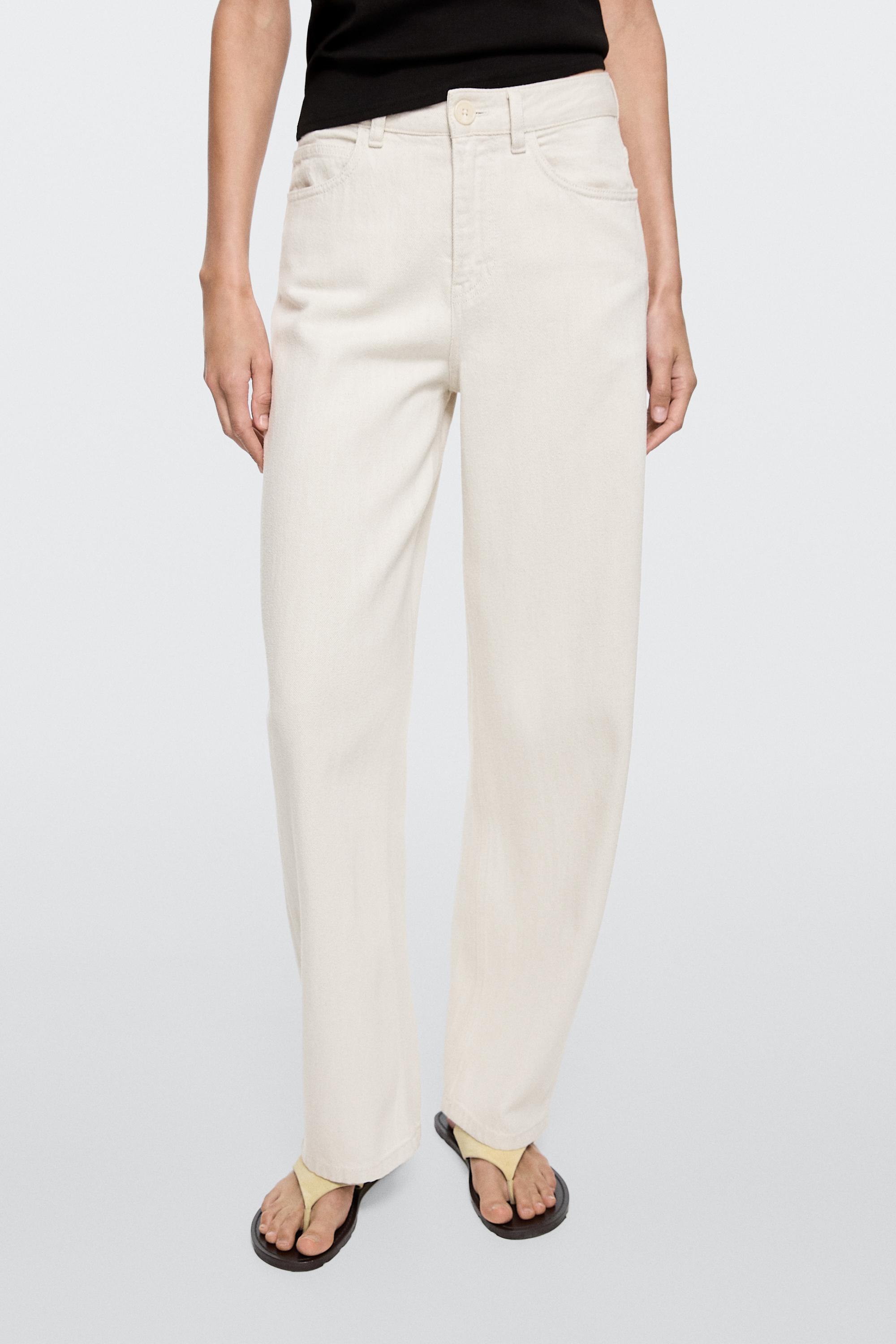 High-waist barrel fit jeans — CREAM