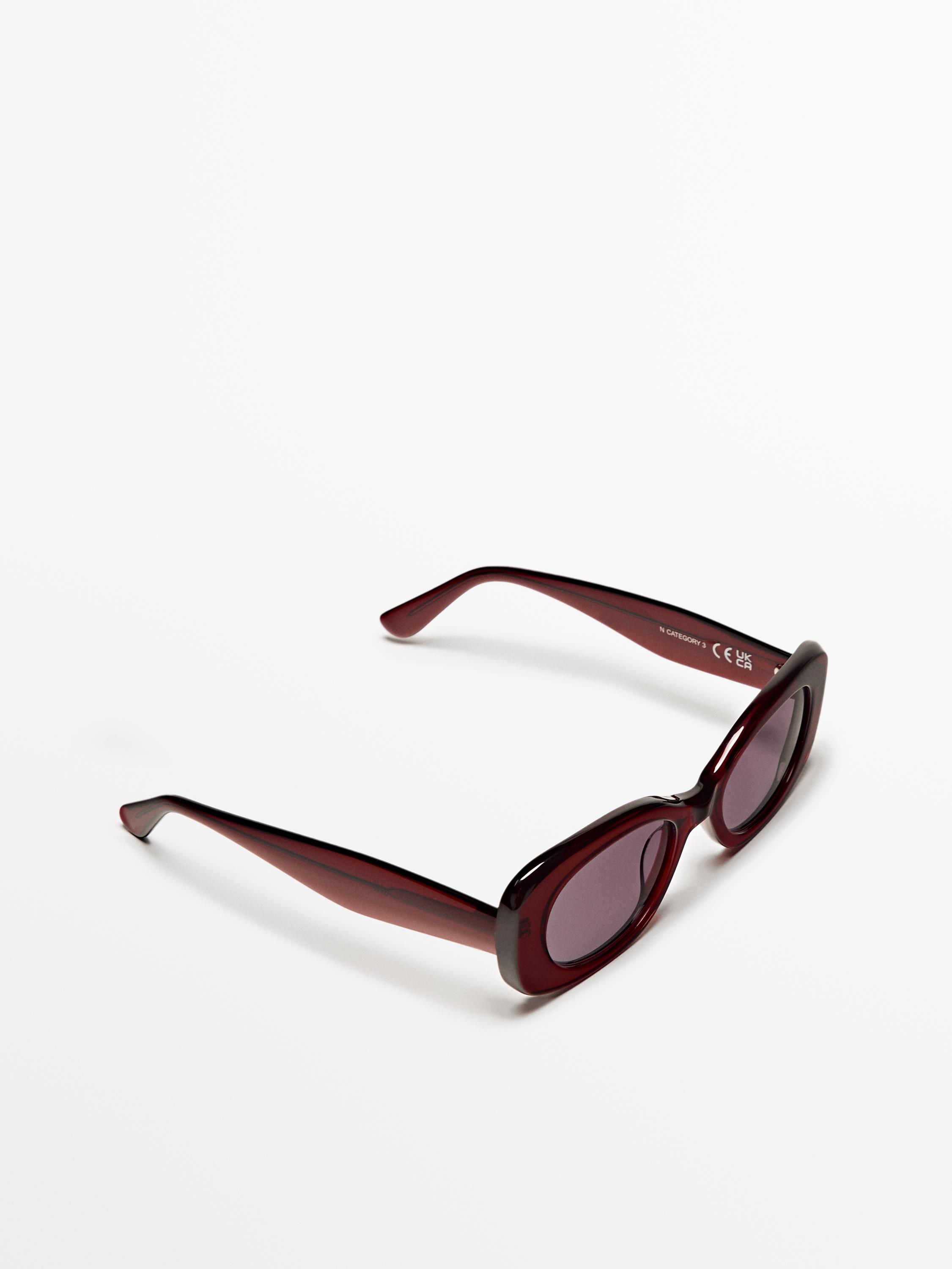 Rectangular sunglasses