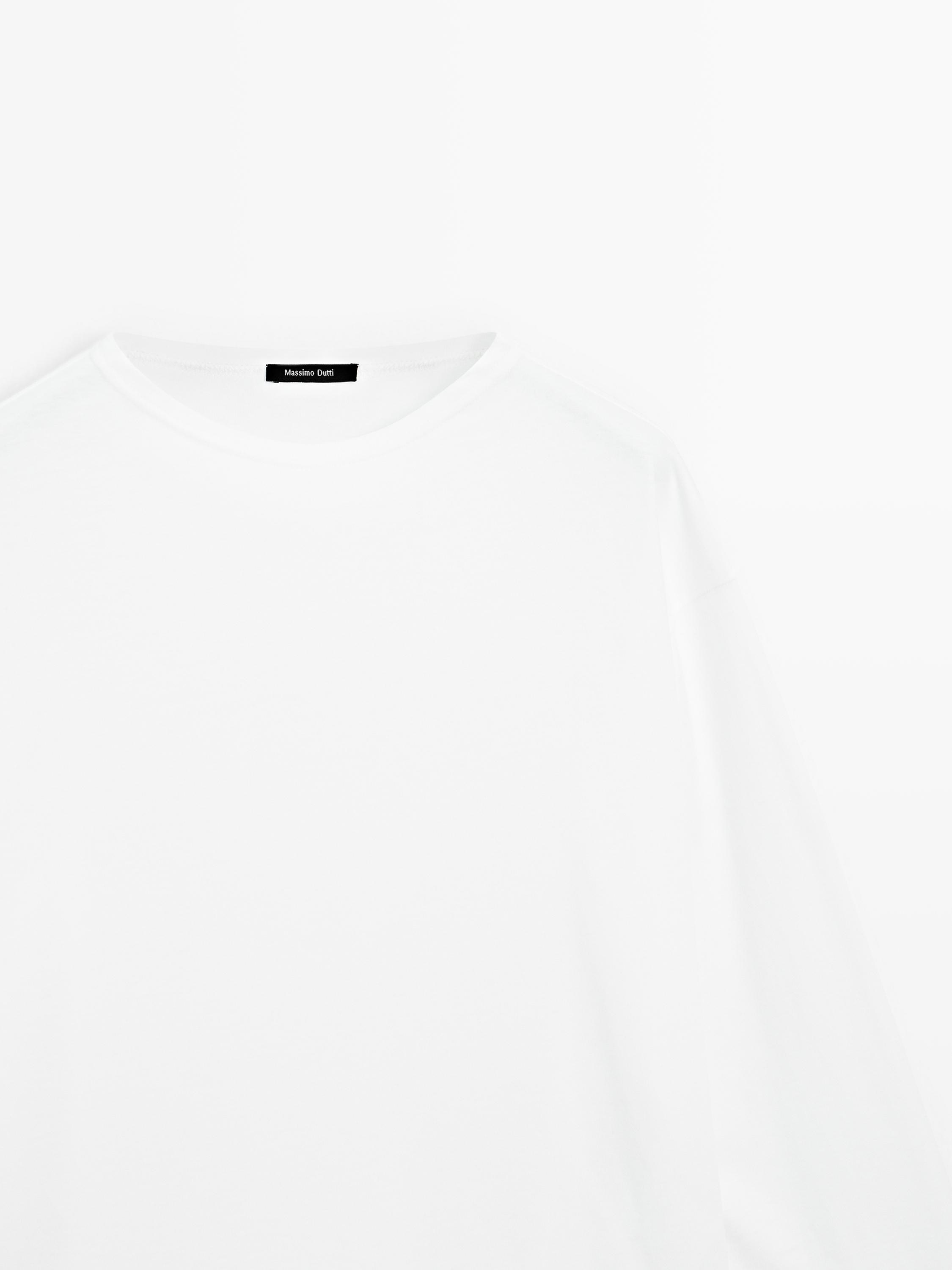 Толстовка из хлопка с длинными рукавами