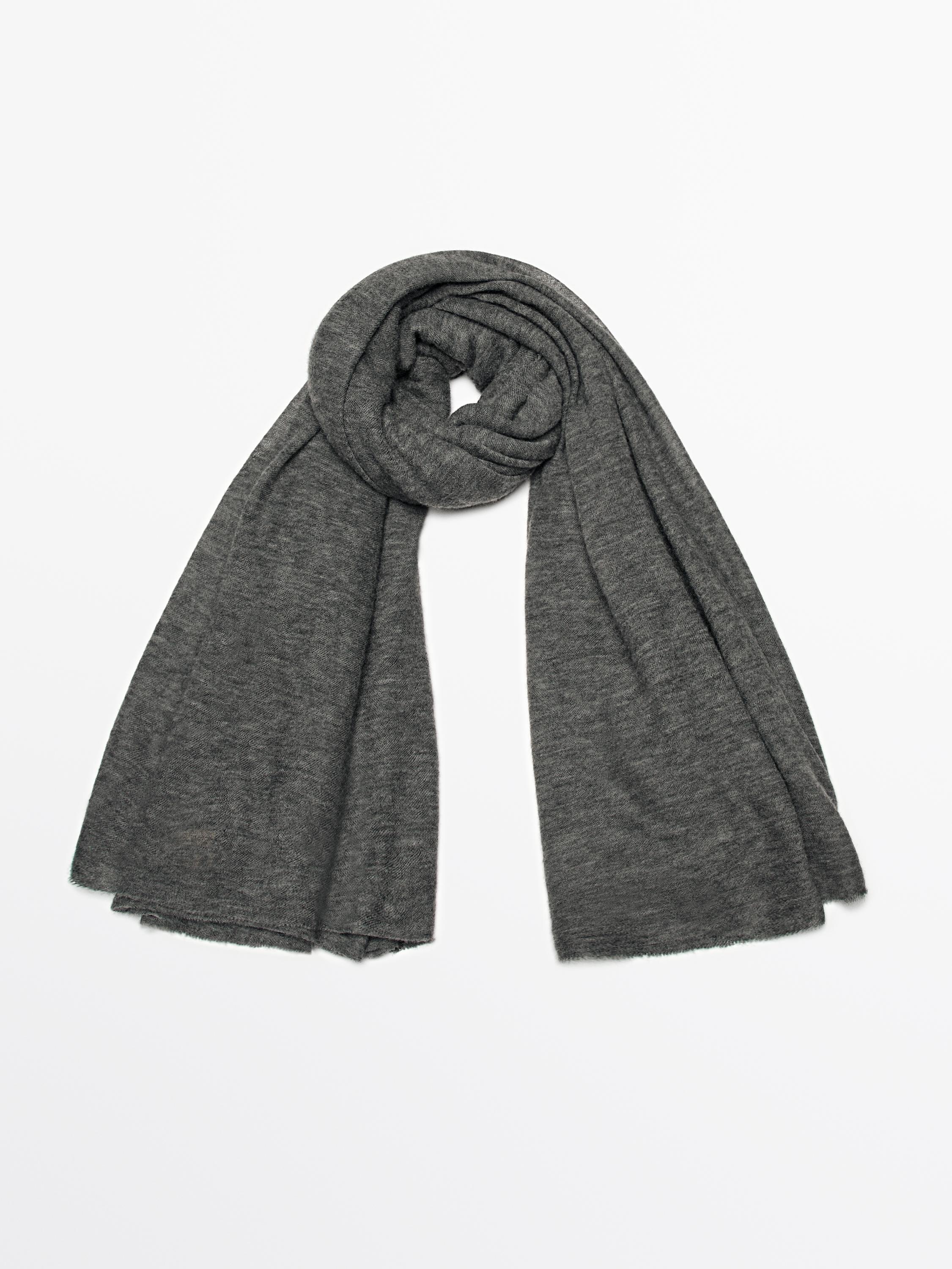 Fular 100% cashmere detalle melange