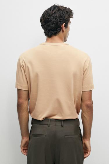 100% cotton short-sleeve T-shirt — CAMEL 5