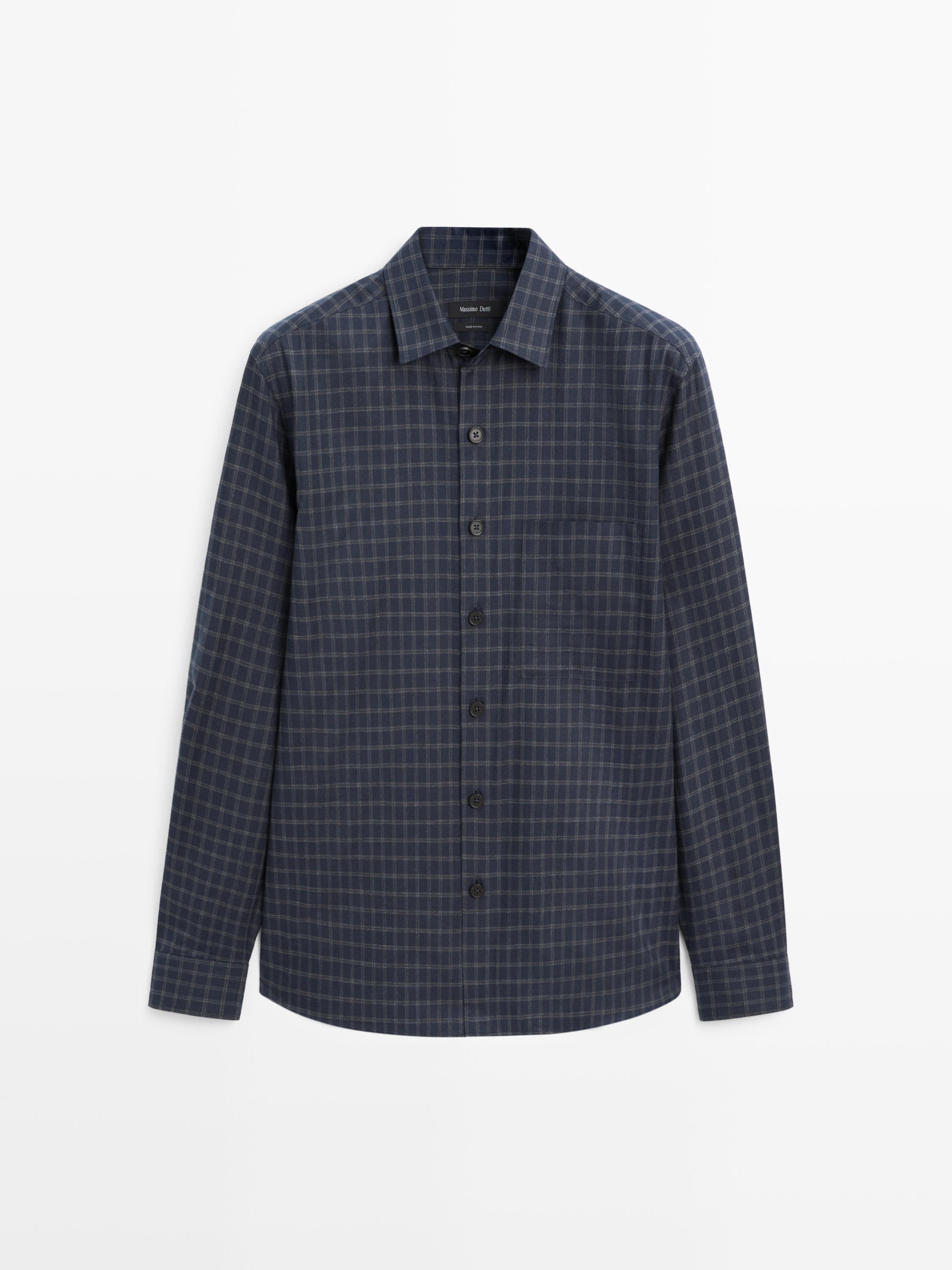 Camisa cuadros relaxed fit
