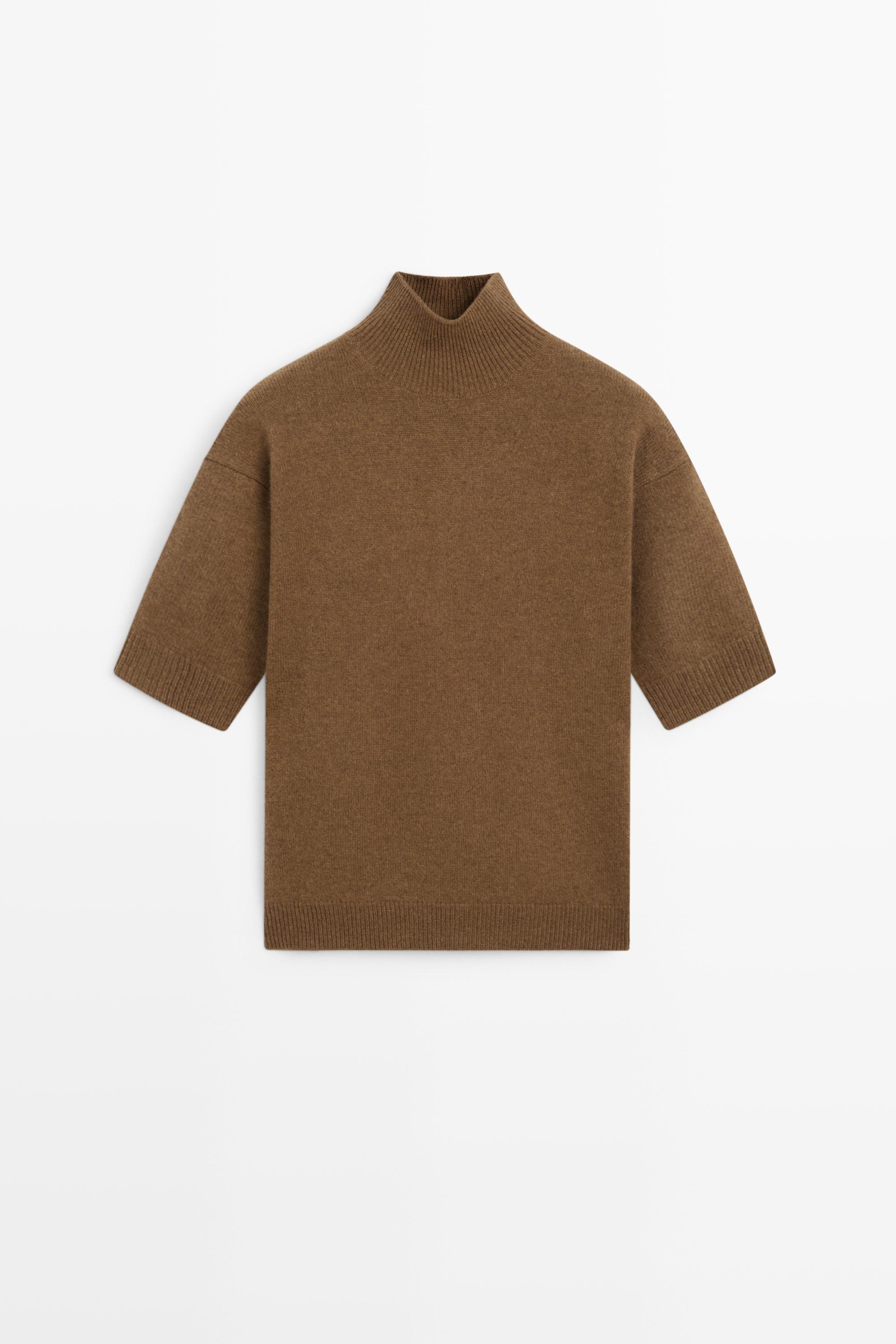 Jersey punto manga corta oversized
