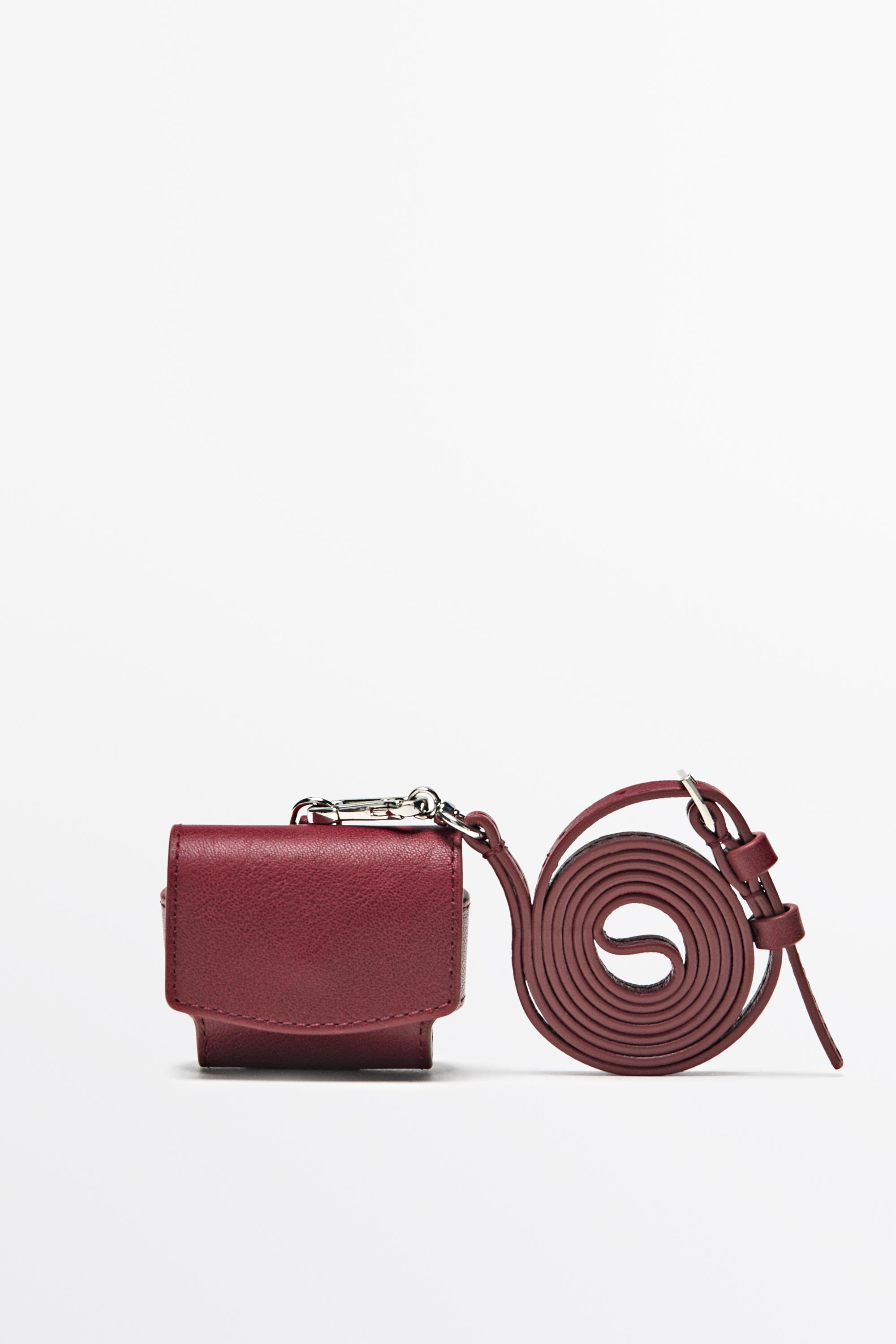 Funda para AirPods de piel napa