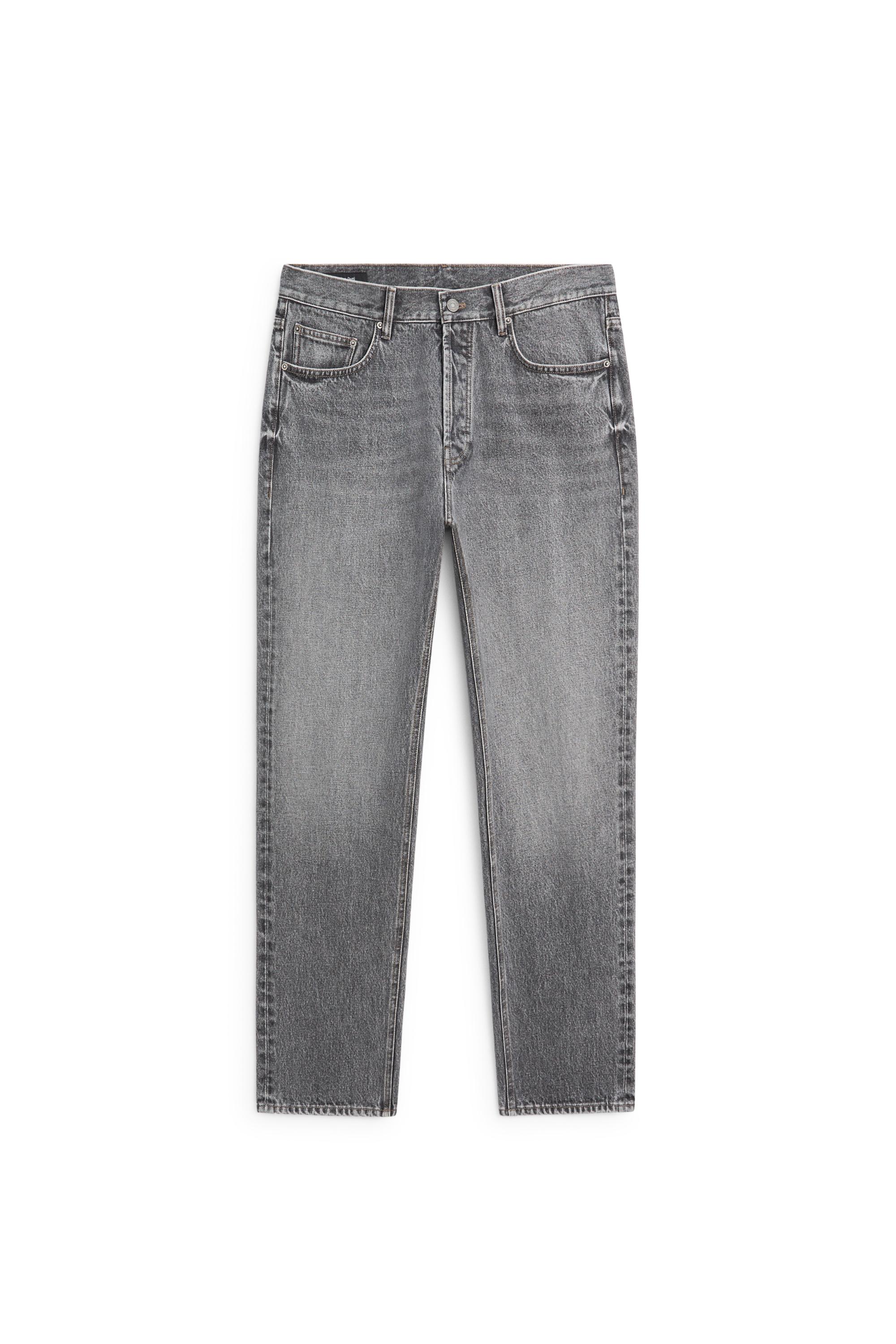 Straight-leg jeans — GREY