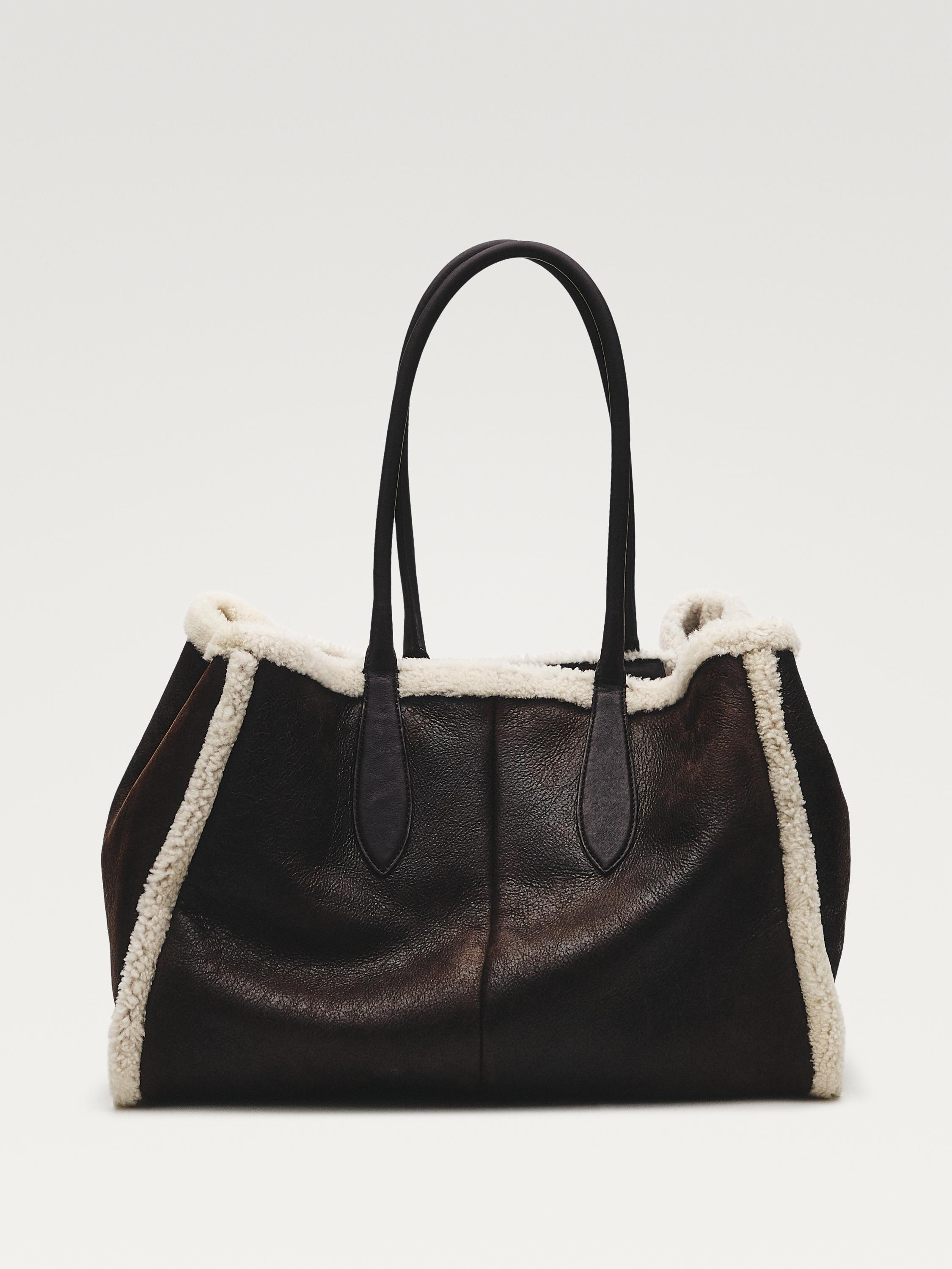 Double-faced MD ICON bag — BROWN