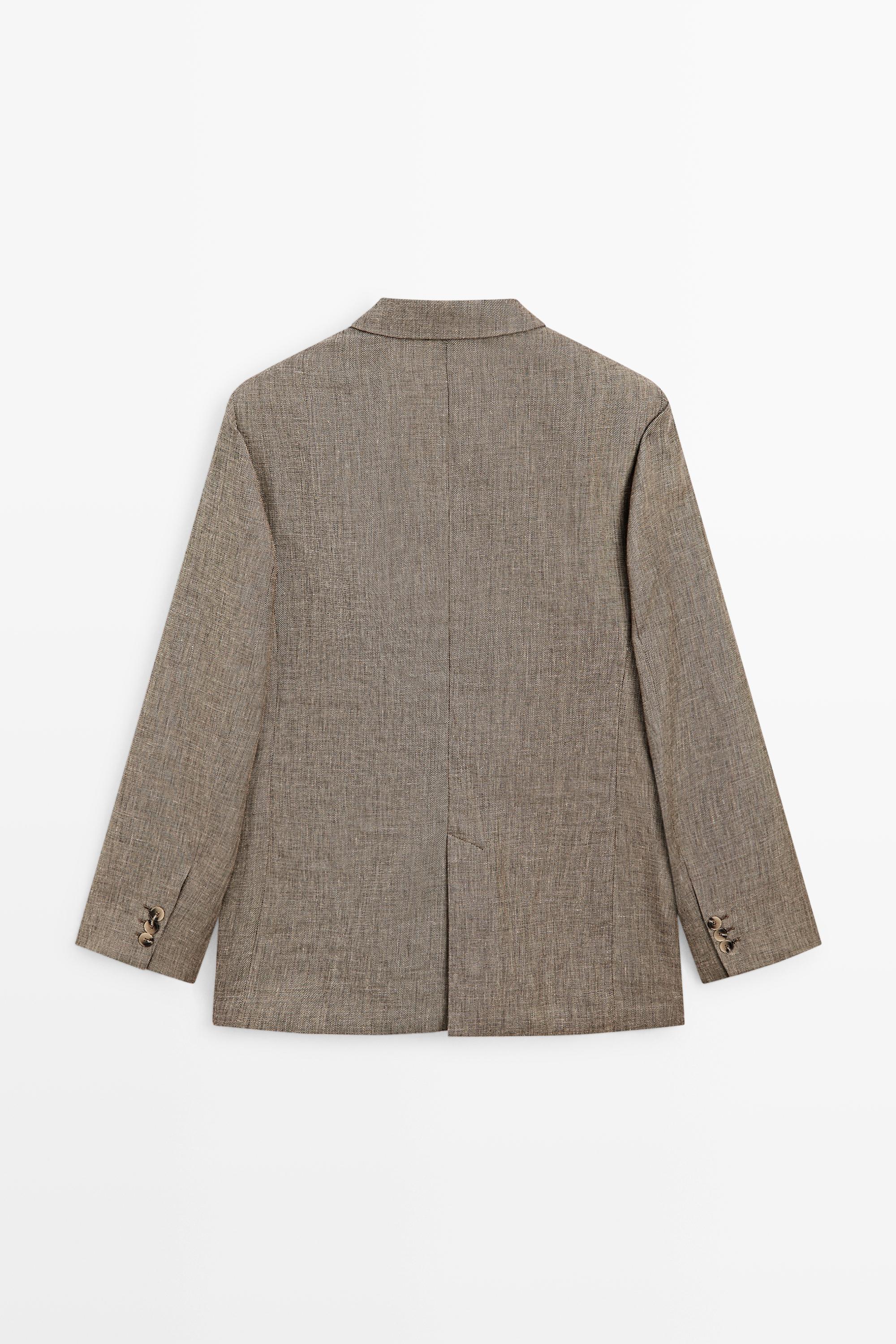 Mottled blazer - STUDIO — GREENISH