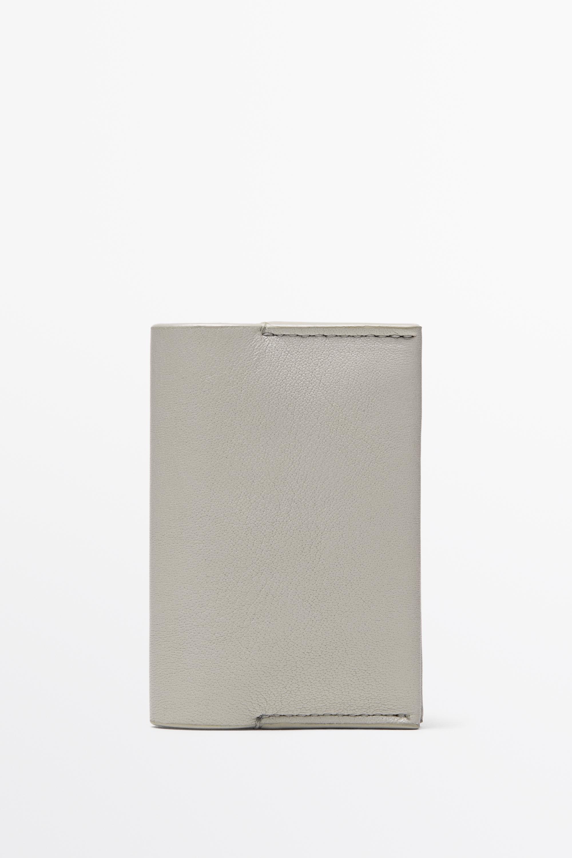 Nappa leather wallet — Gold