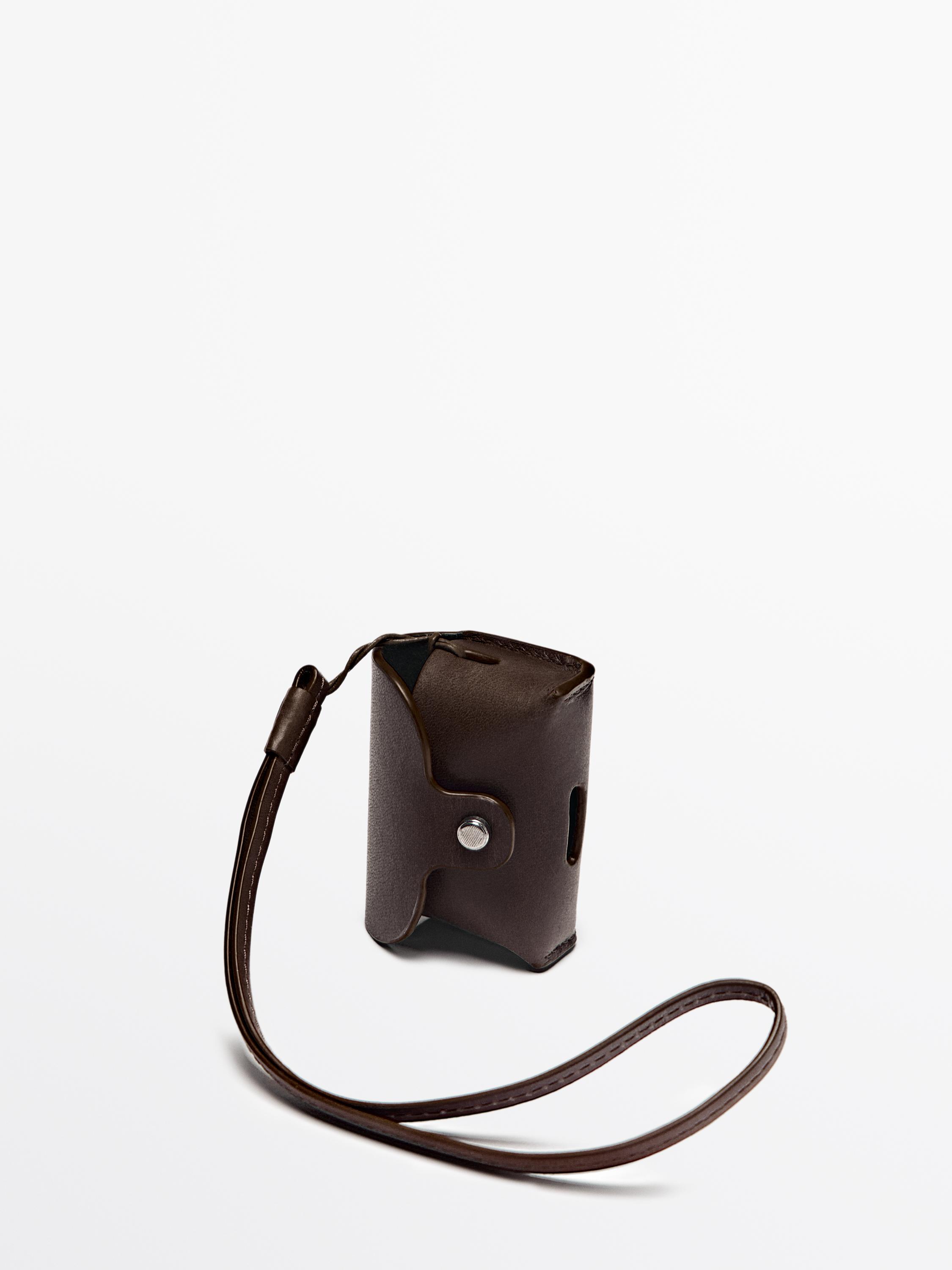 Nappa leather AirPods case
