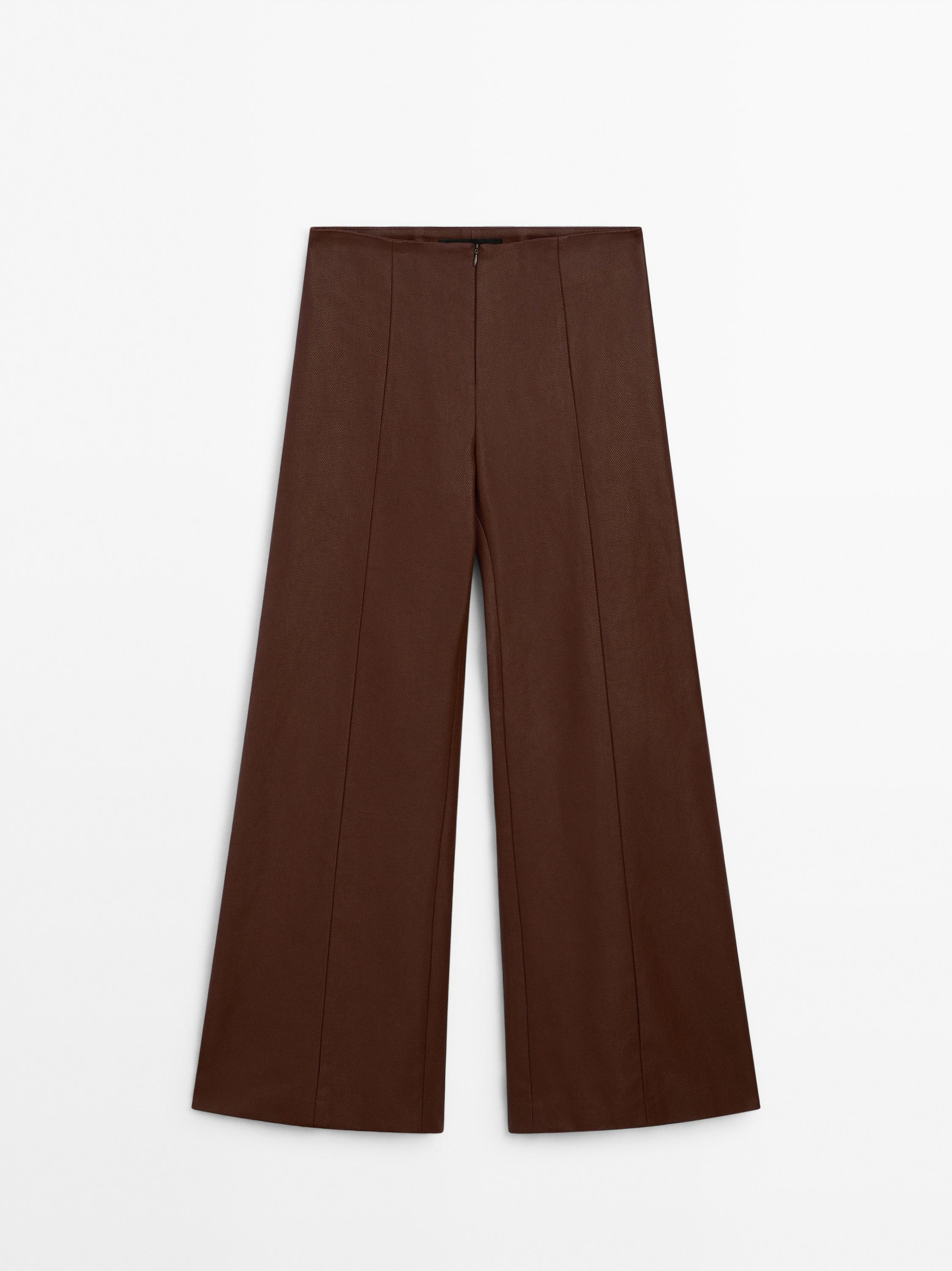 Pantalon large coutures apparentes - Studio