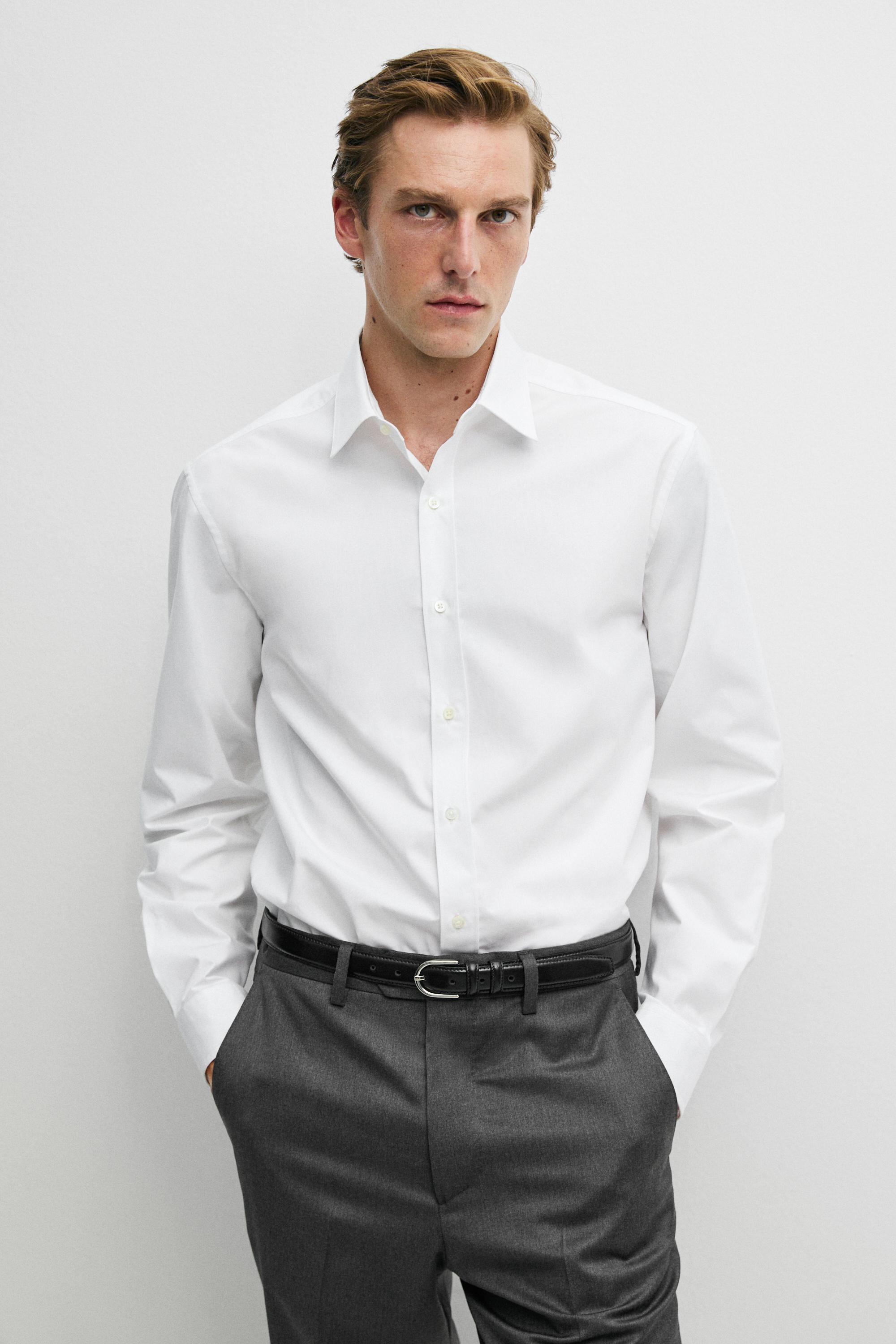 100% cotton relaxed fit shirt