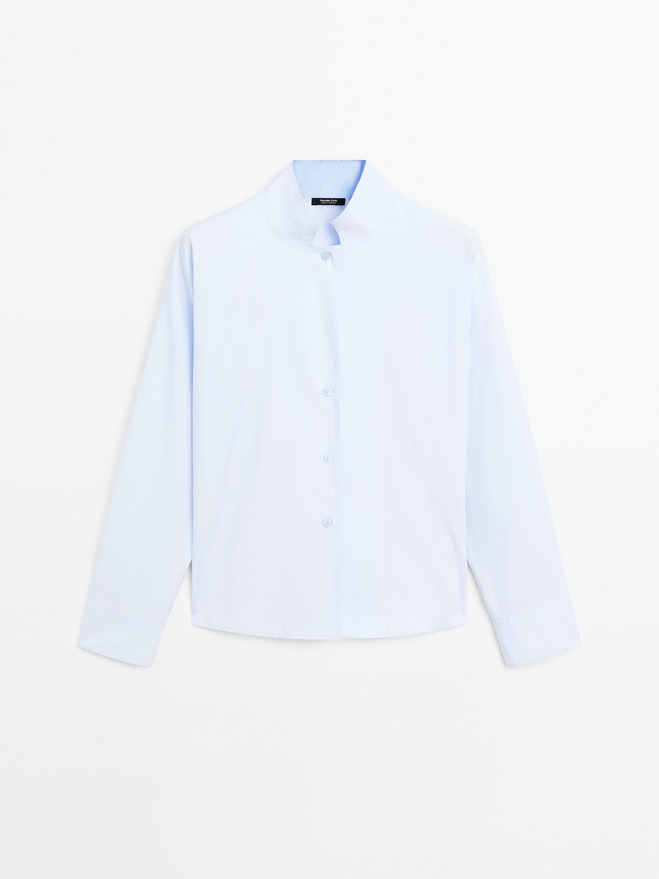 100% cotton poplin shirt
