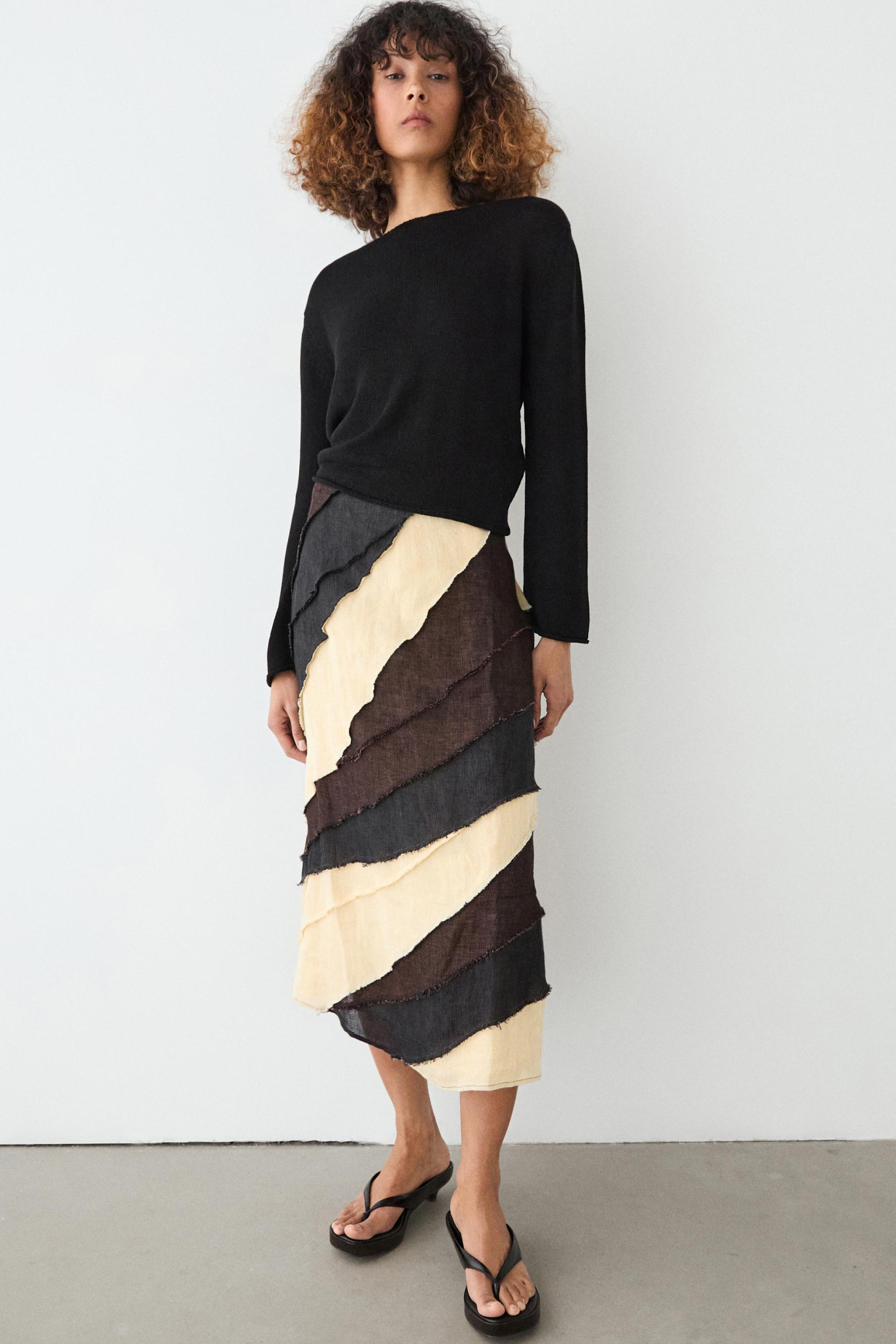 Oversize wool blend knit sweater