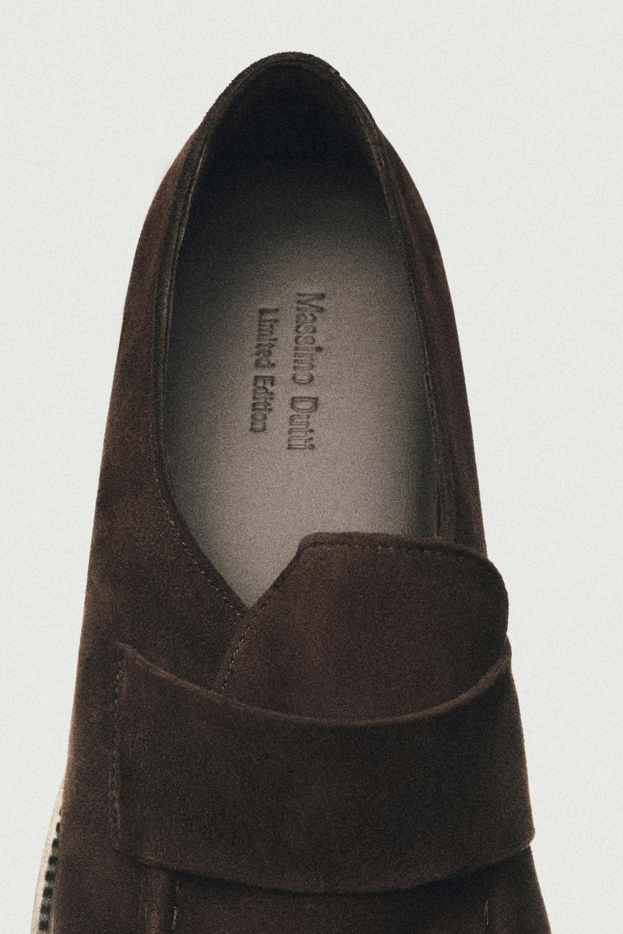 Soft leather moc toe loafer - LIMITED EDITION — BROWN