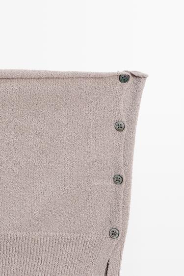 Button-detail bandana - STUDIO — MOLE BROWN 5