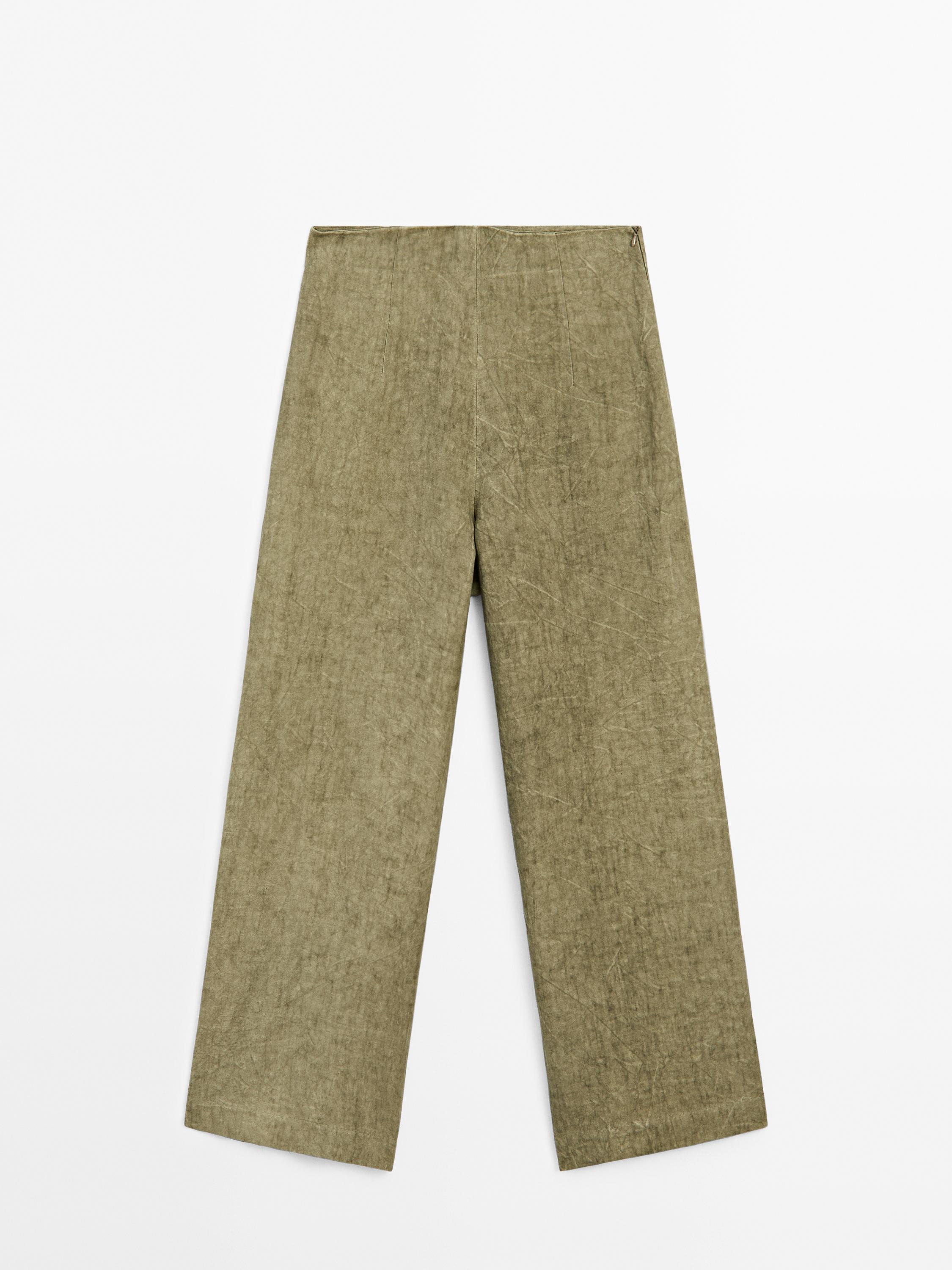 Pantalon fluide 100 % lin