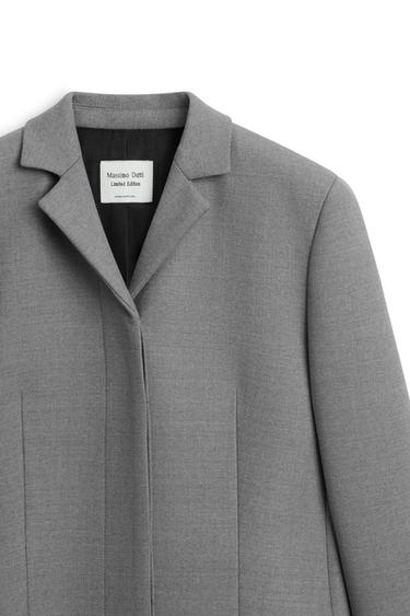 Wool blend long coat - LIMITED EDITION — GREY 6