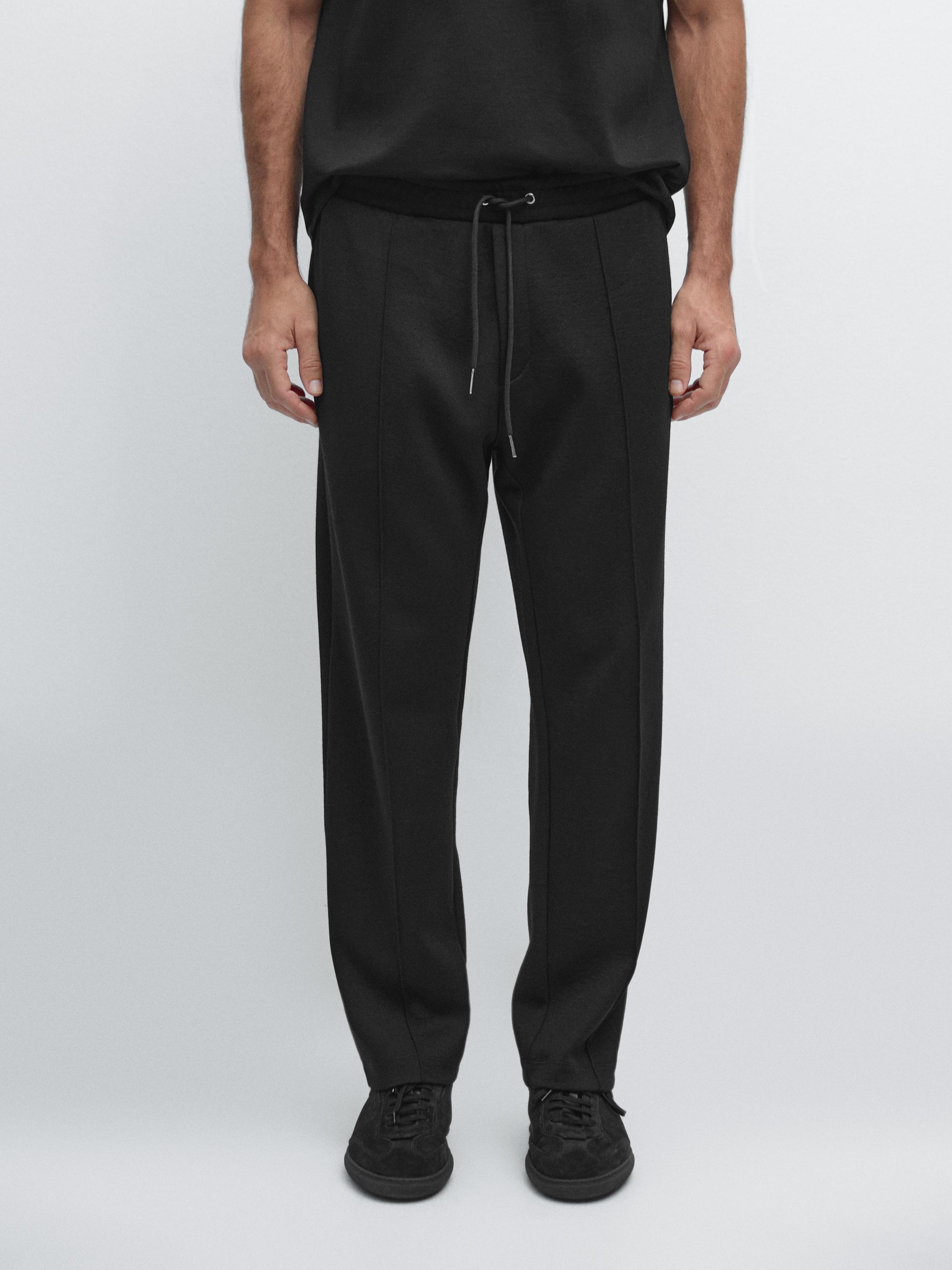 بنطلون رياضي من القطن المخلوط