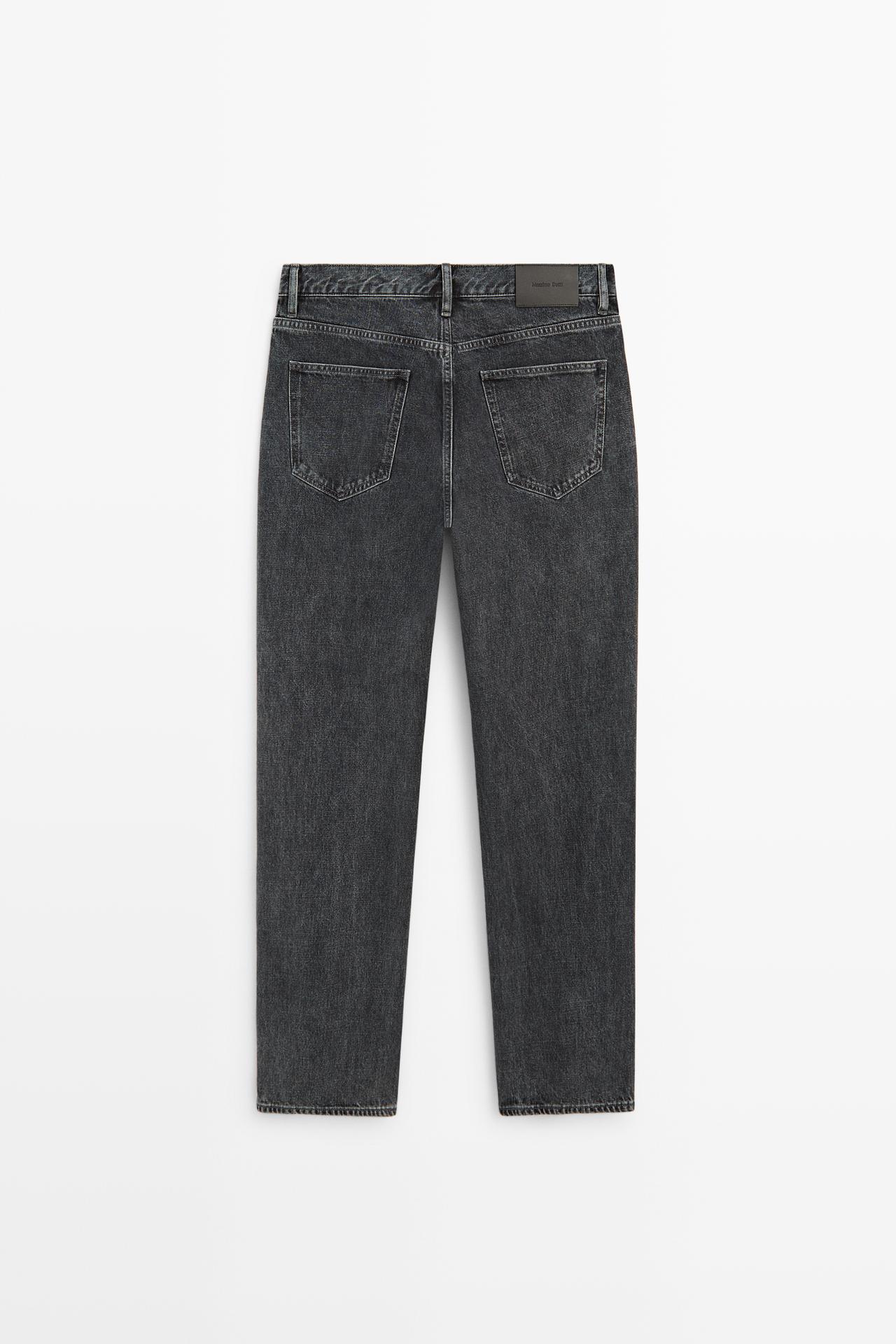 Straight-leg jeans — BLUISH GREY