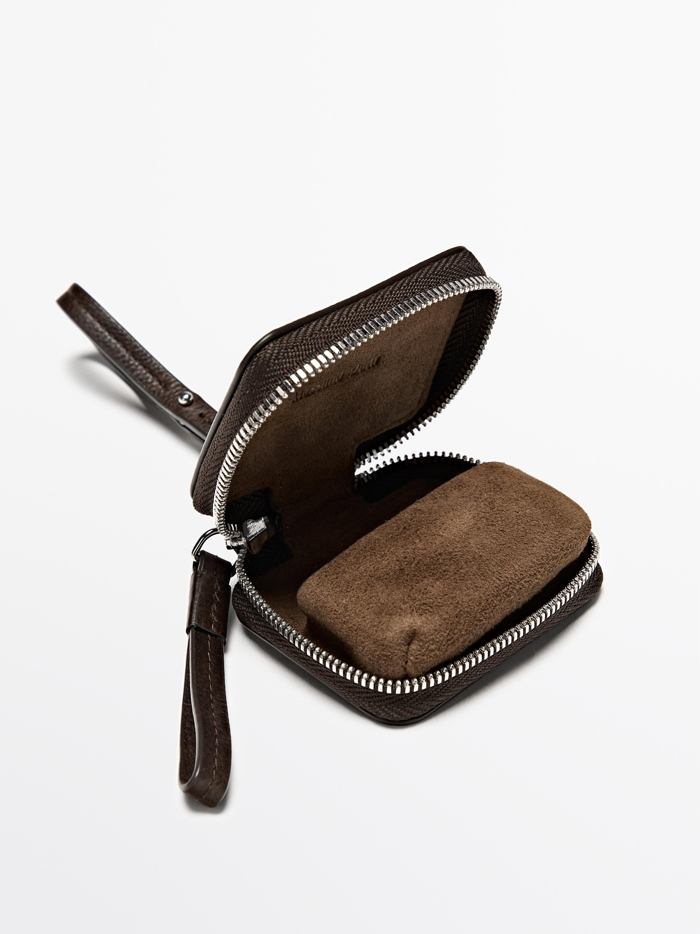 Funda AirPods piel napa