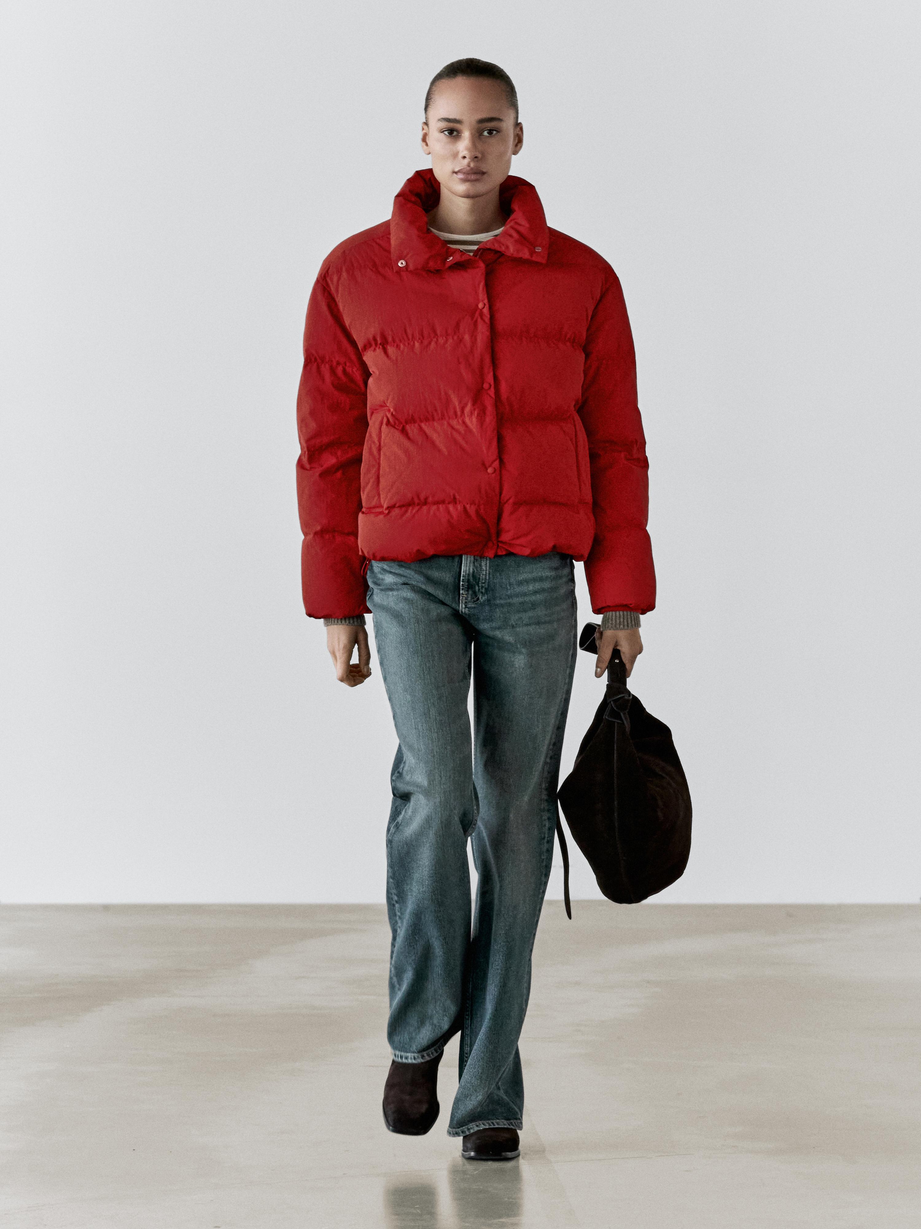 Oversize-Daunenjacke