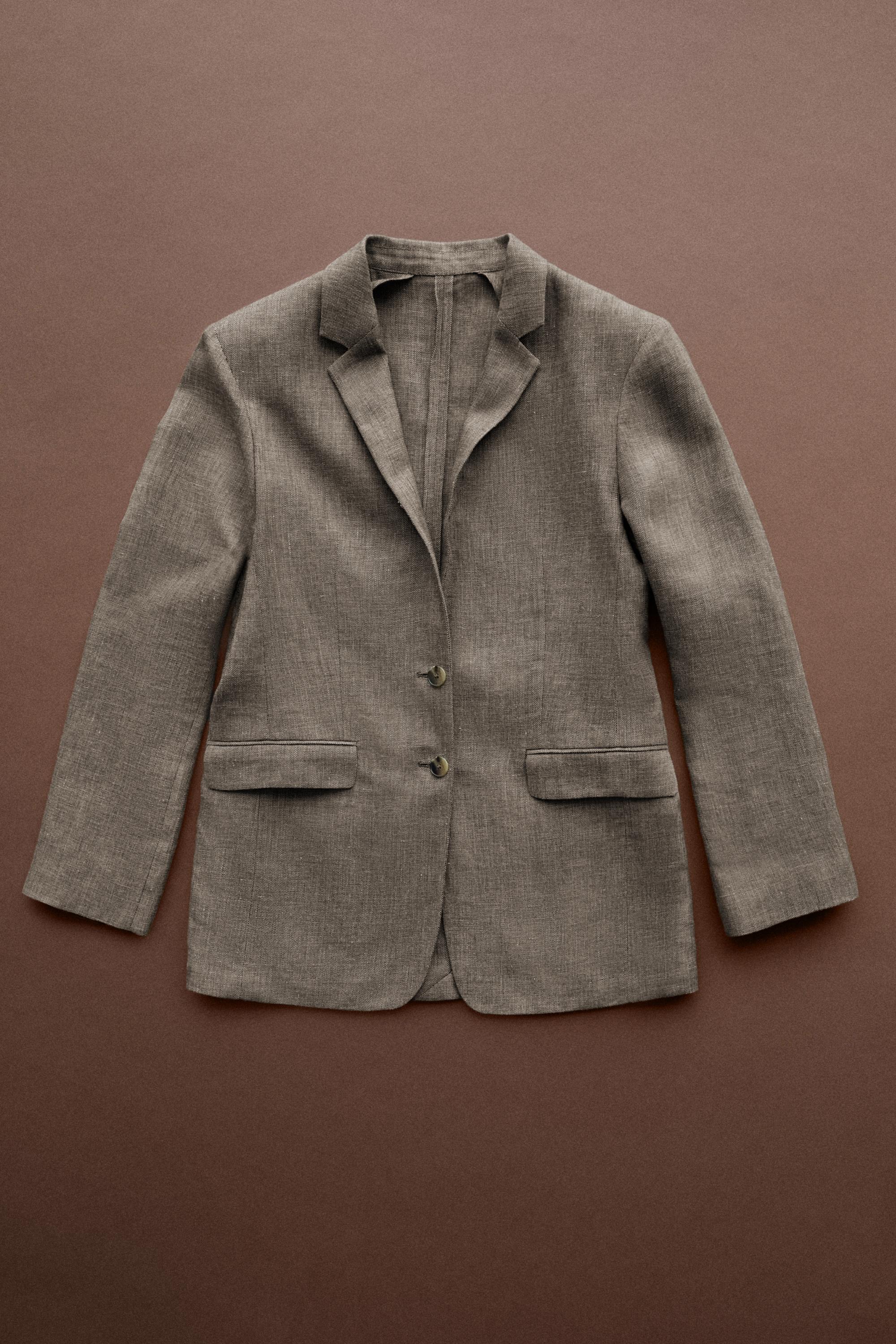 Mottled blazer - STUDIO — GREENISH