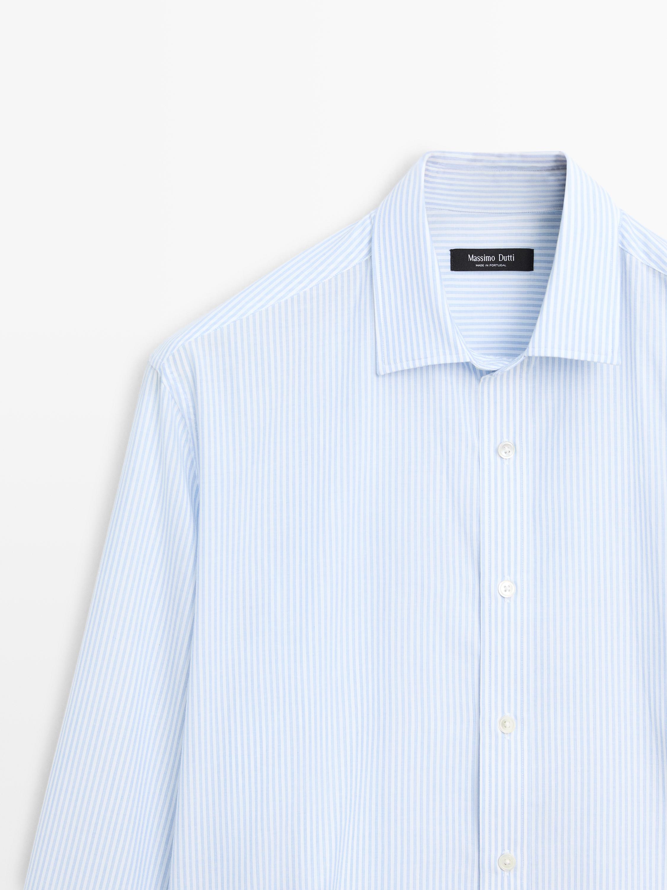 Camisa rayas 100% algodón