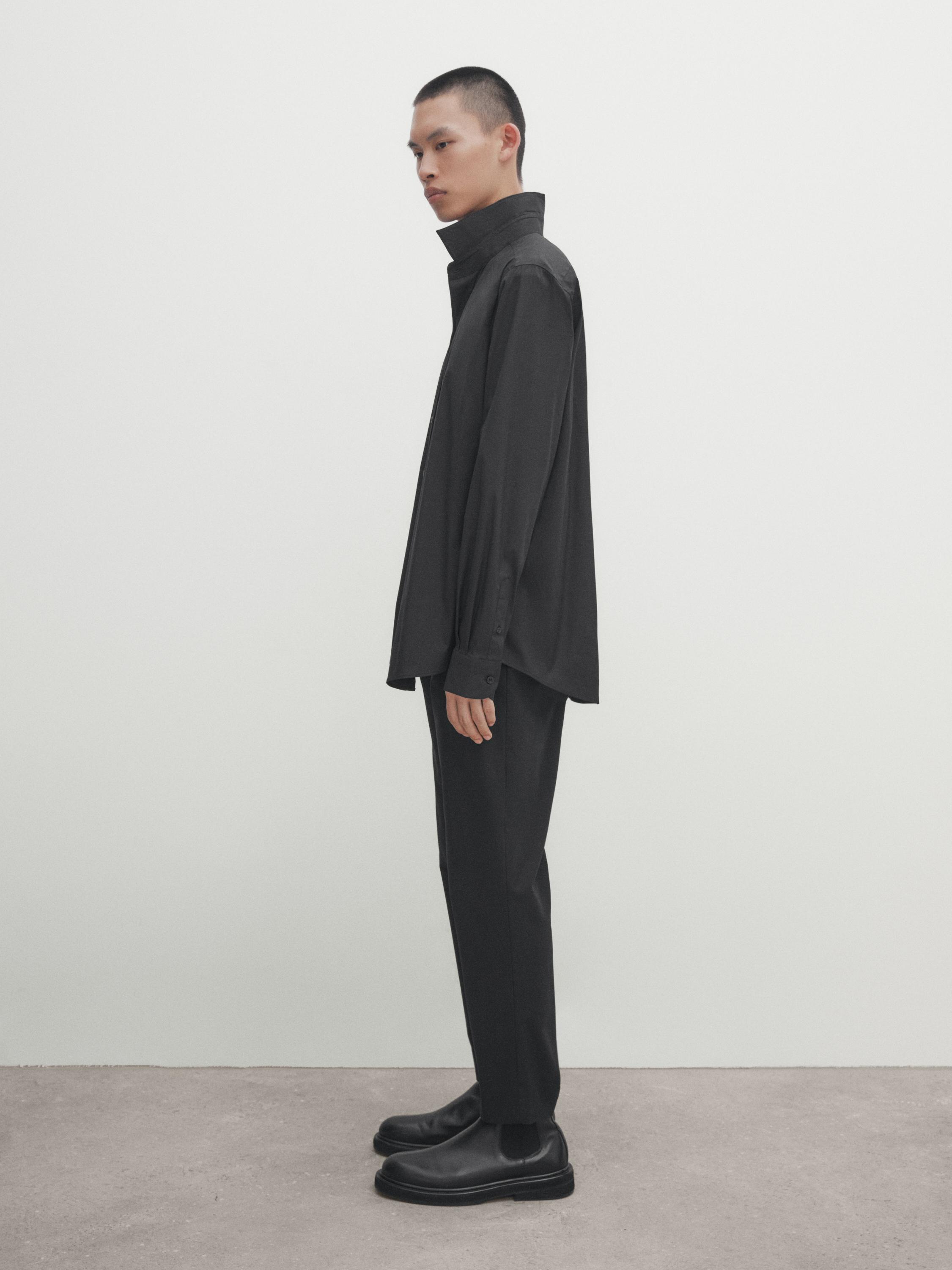 Slim fit stretchy shirt - Studio