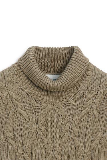 100% wool cable-knit sweater - LIMITED EDITION — BEIGE 9