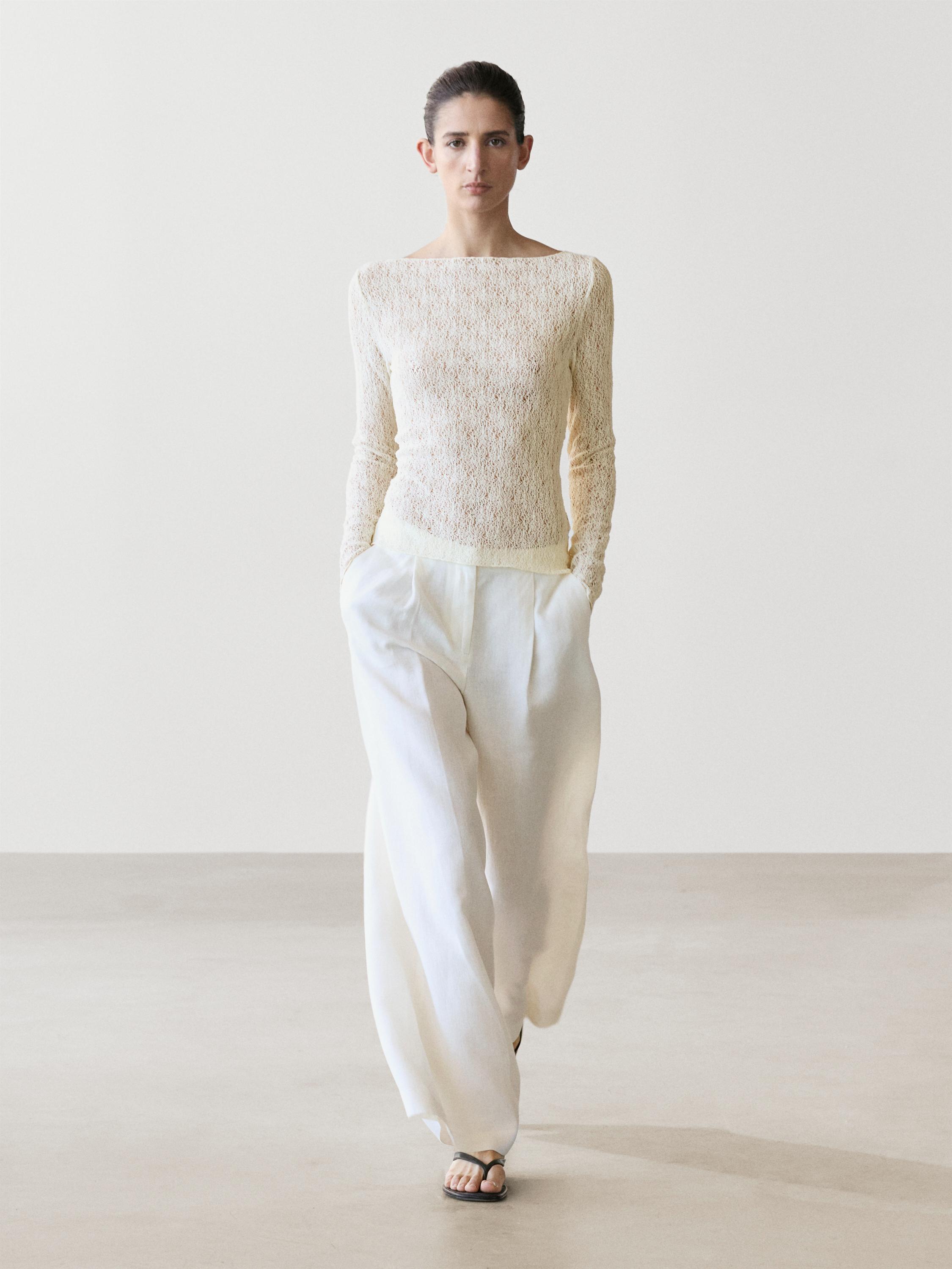 Samarreta coll barca detall punta